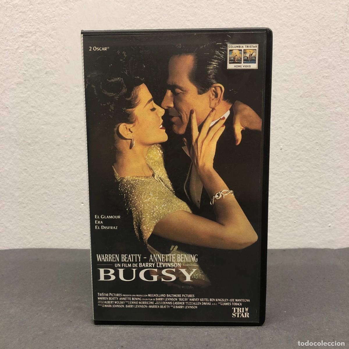 Cine: BUGSY - BARRY LEVINSON - VHS - TRISTAR - CINE PARA SIEMPRE - 138 MIN - 1992 - 40530 / 806