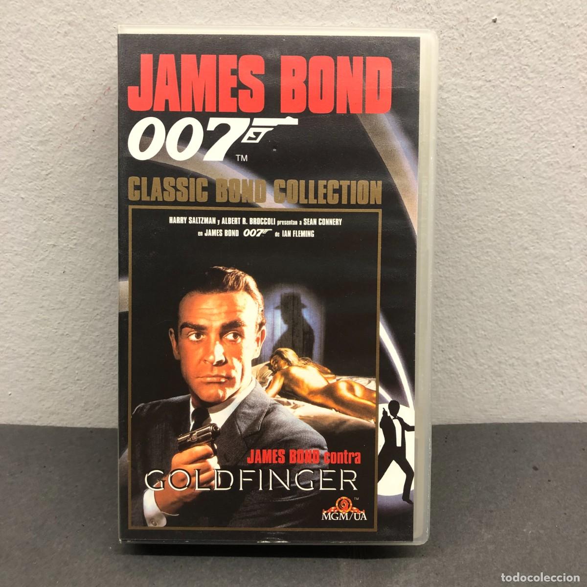 Cine: JAMES BOND 007 - CLASSIC BOND COLLECTION - JAMES BOND CONTRA GOLDFINGER - SEAN CONNERY - VHS / 823