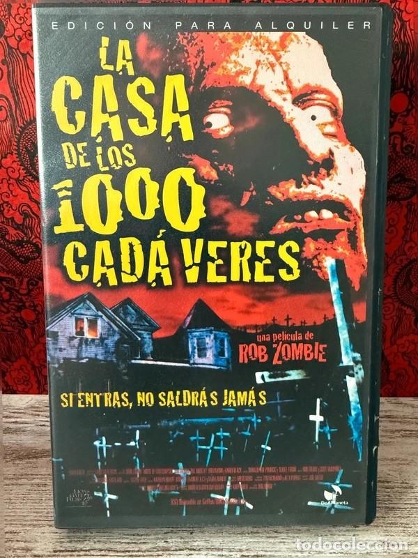 Cine: La Casa De Los 1000 Cad&aacute;veres (VHS)