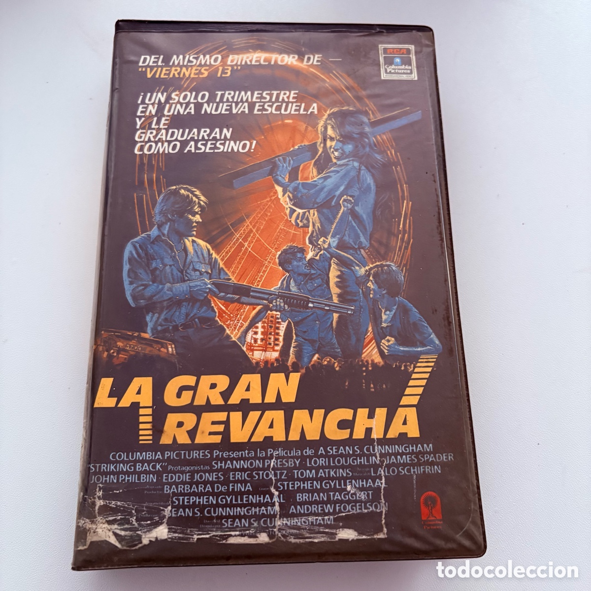 Cine: pelicula de antiguo videoclub vhs la gran revancha