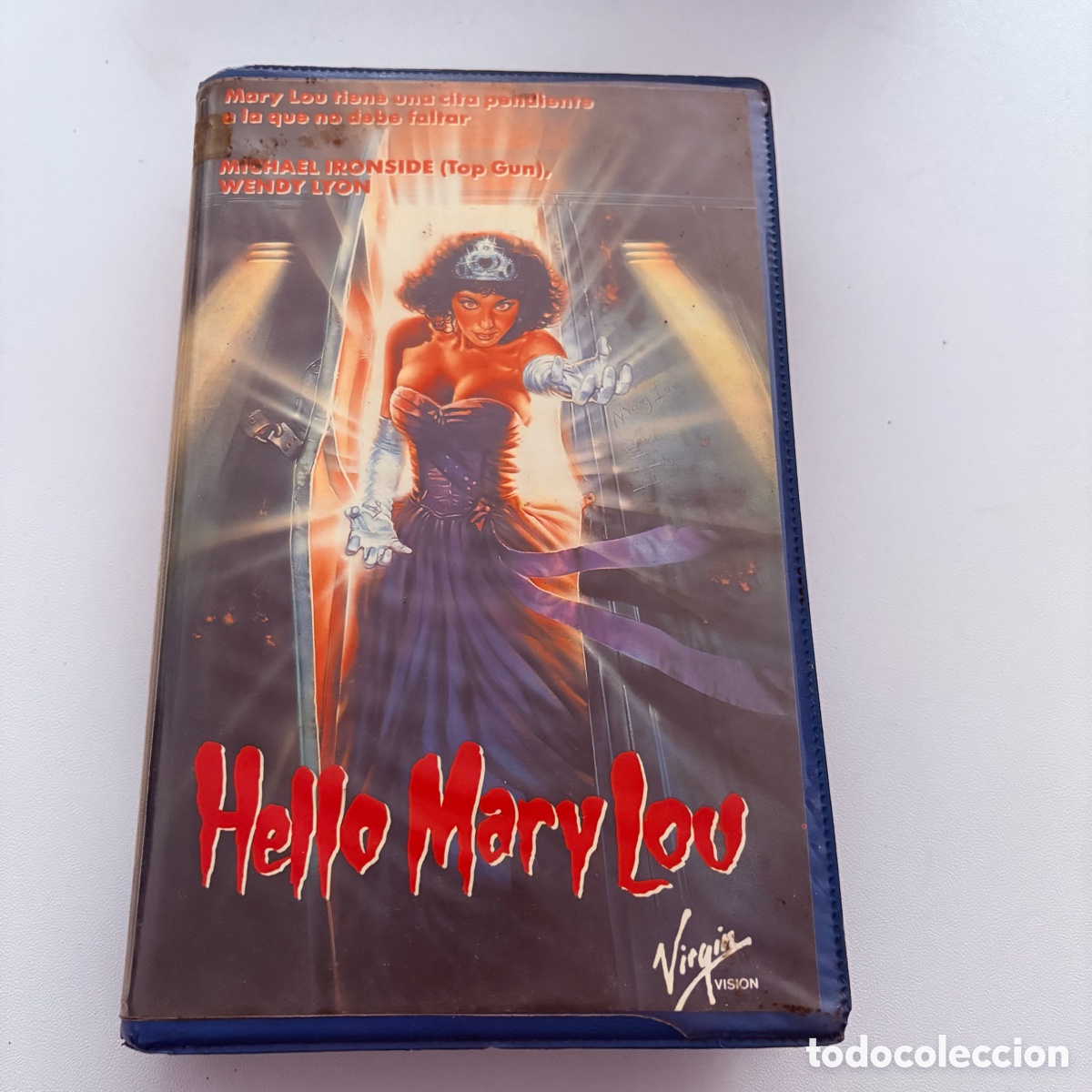 Cine: pelicula de antiguo videoclub vhs hello mary lou