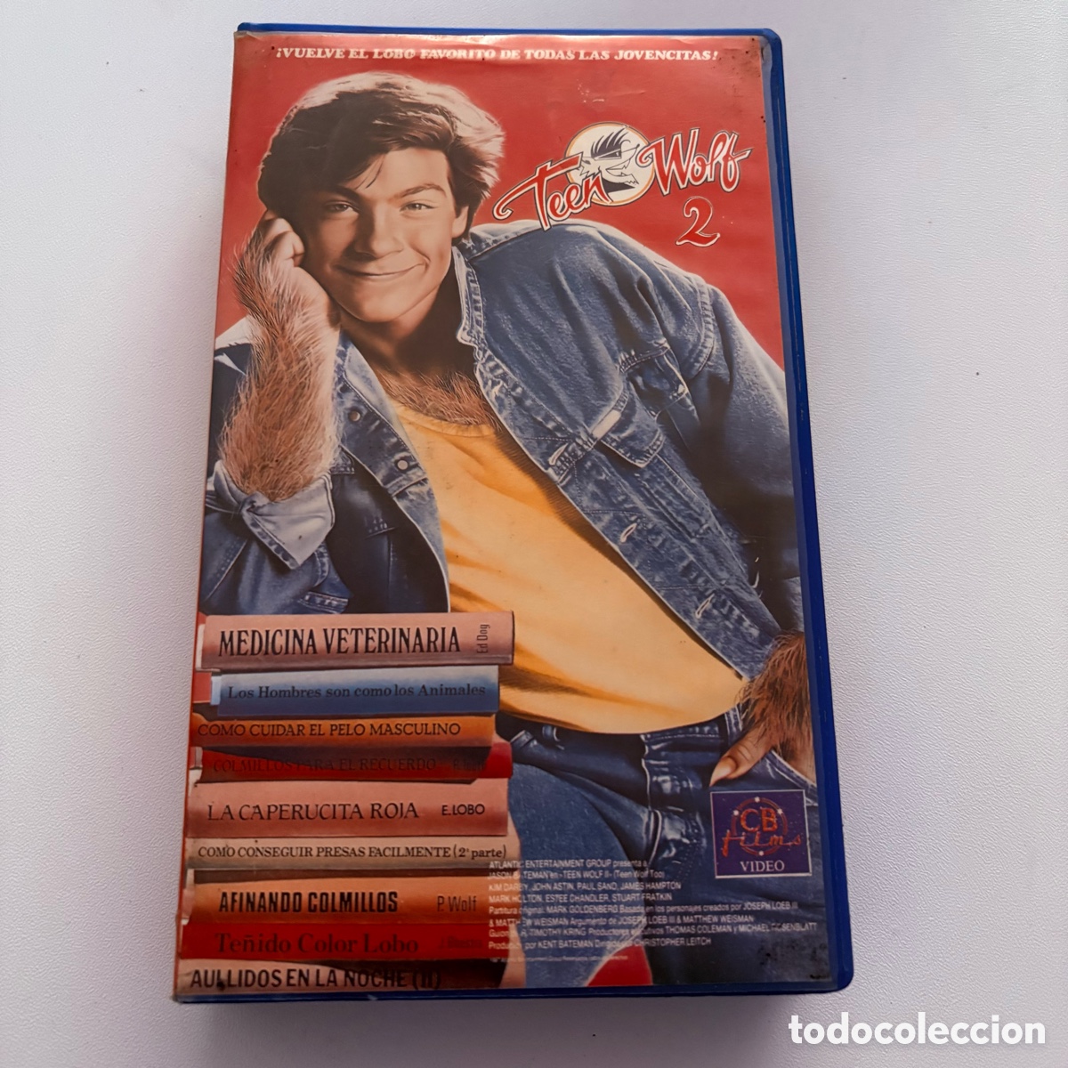 Cine: pelicula de antiguo videoclub vhs teen wolf 2 de pelo en pecho II