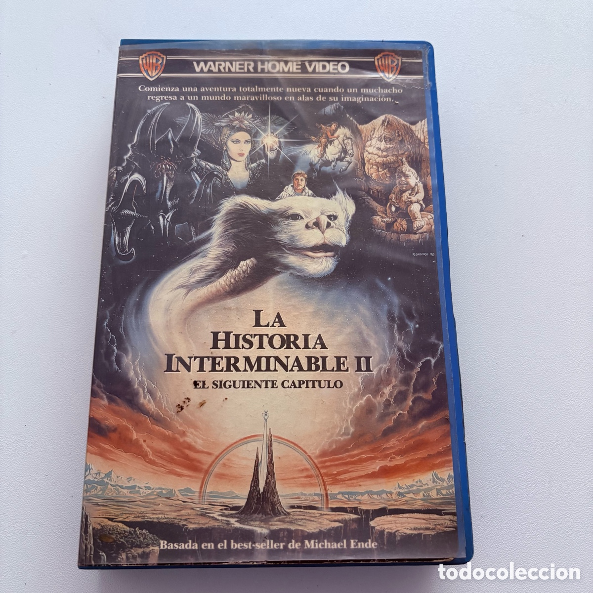 Cine: funda caratula de la pelicula de antiguo videoclub vhs la historia interminable II 2
