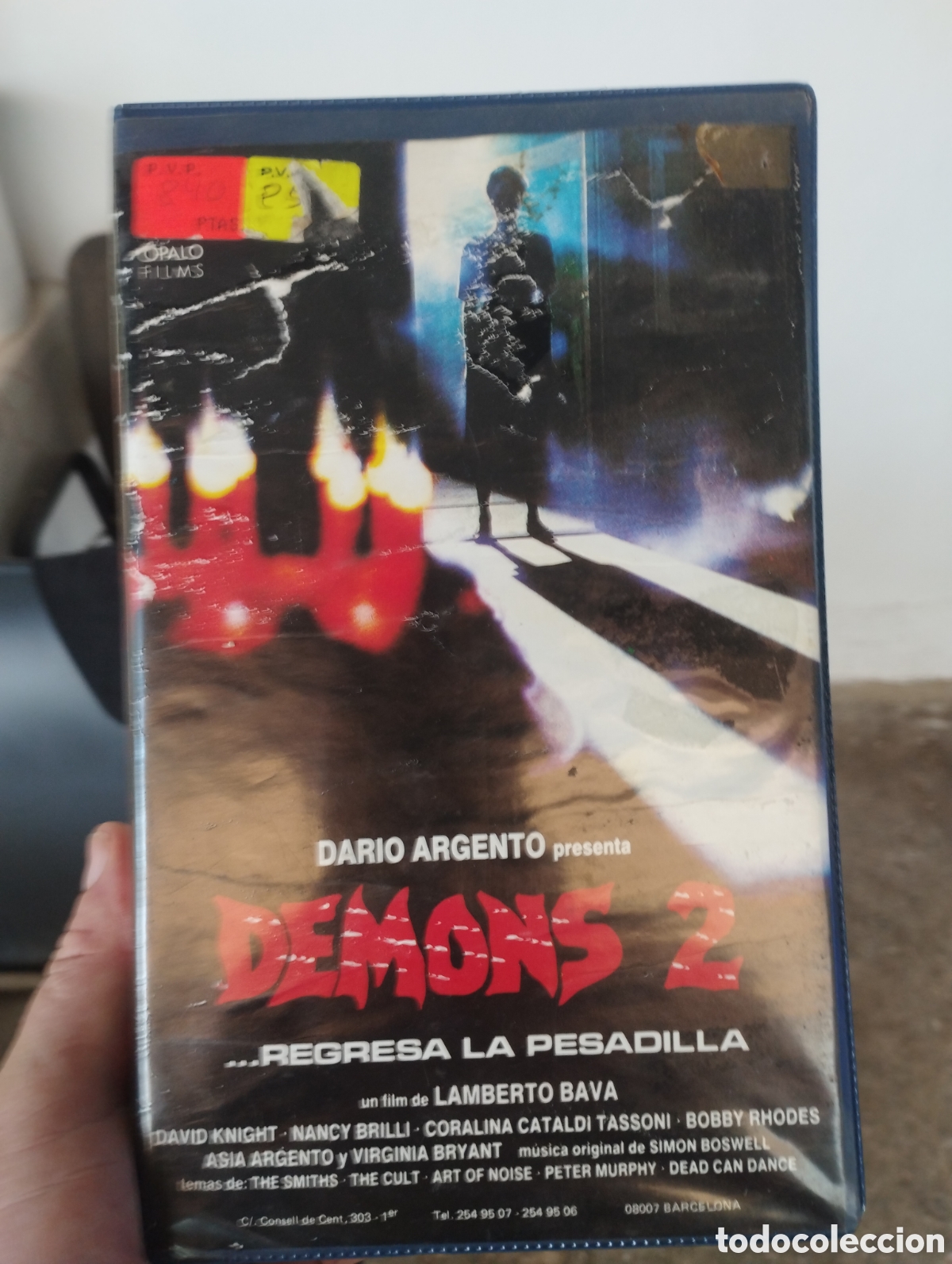 Cine: Demons 2 vhs 1 edici&oacute;n V&iacute;declub