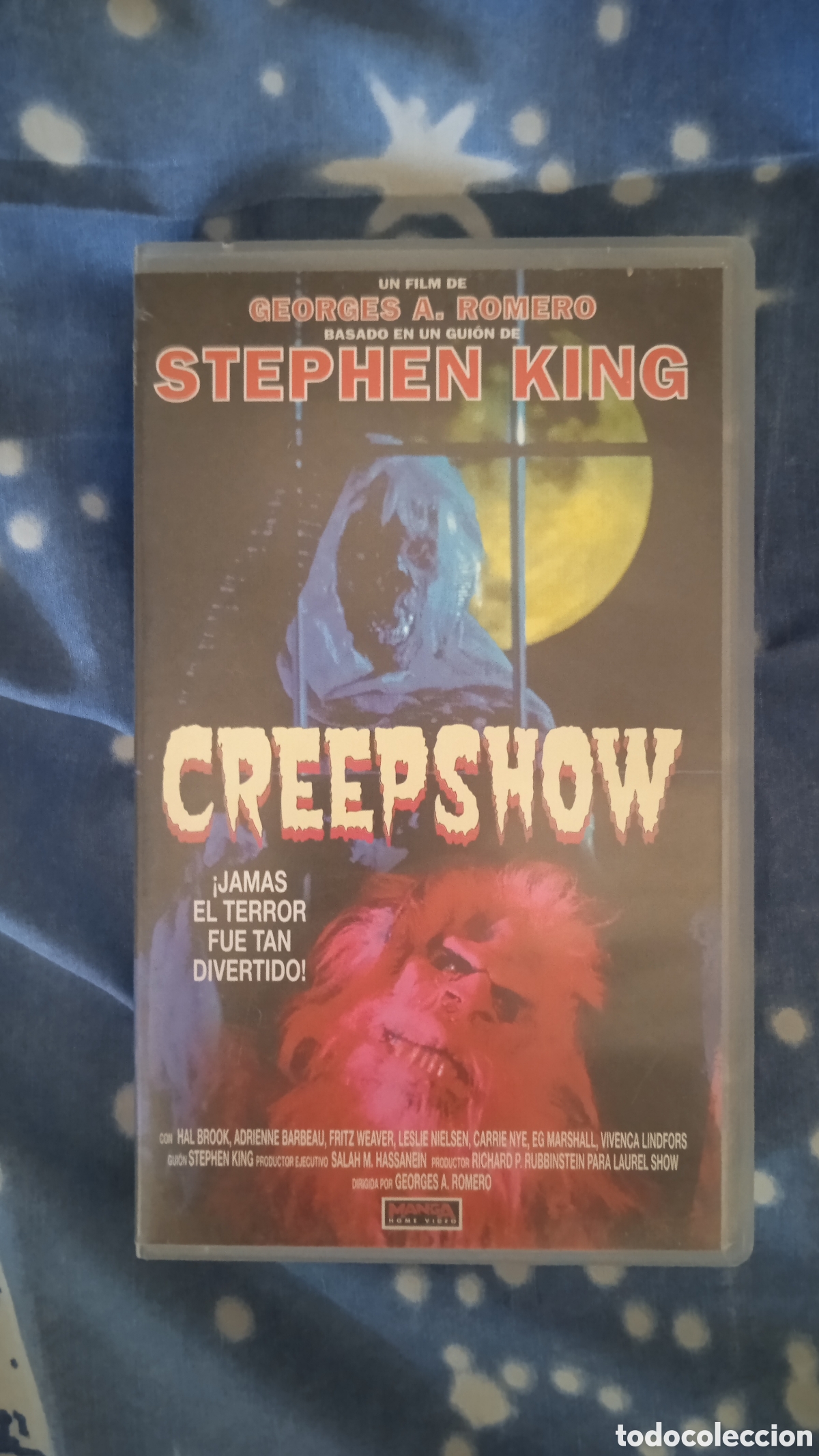 Cine: Creepshow (1982) VHS Original Manga Films Video &ndash; George A. Romero y Stephen King &ndash; Terror Cl&aacute;sico