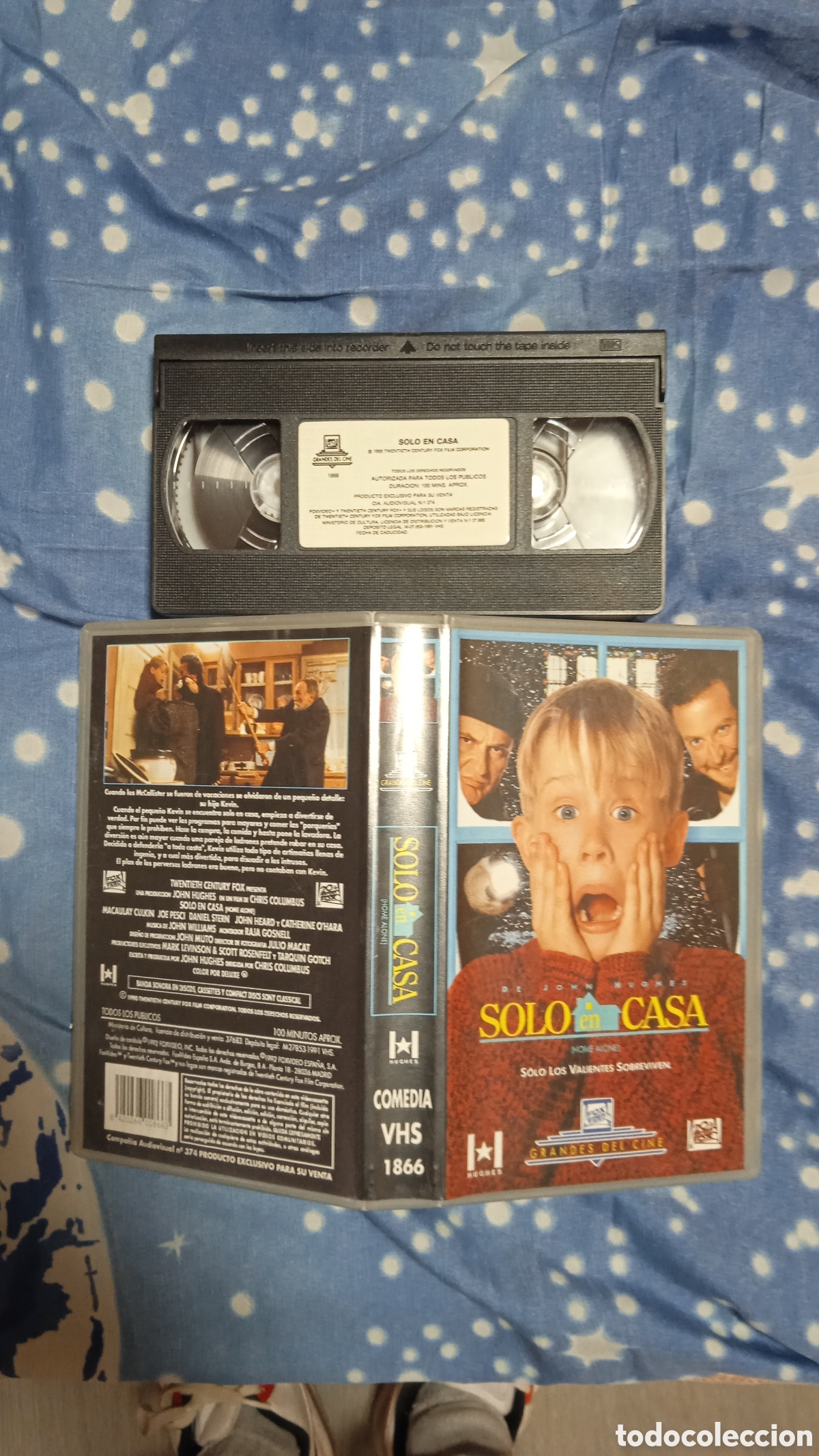 Cine: VHS Solo en Casa (Home Alone) &ndash; Edici&oacute;n original en espa&ntilde;ol &ndash; Grandes del Cine &ndash; 100 min &ndash;