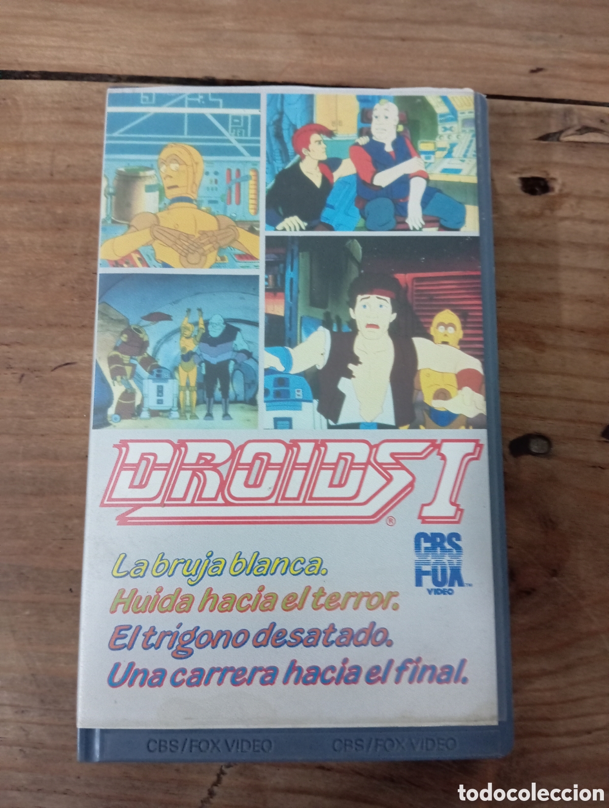 Cine: DROIDS , 1985 / STAR WARS , VHS EDICI&Oacute;N VIDEOCLUB.