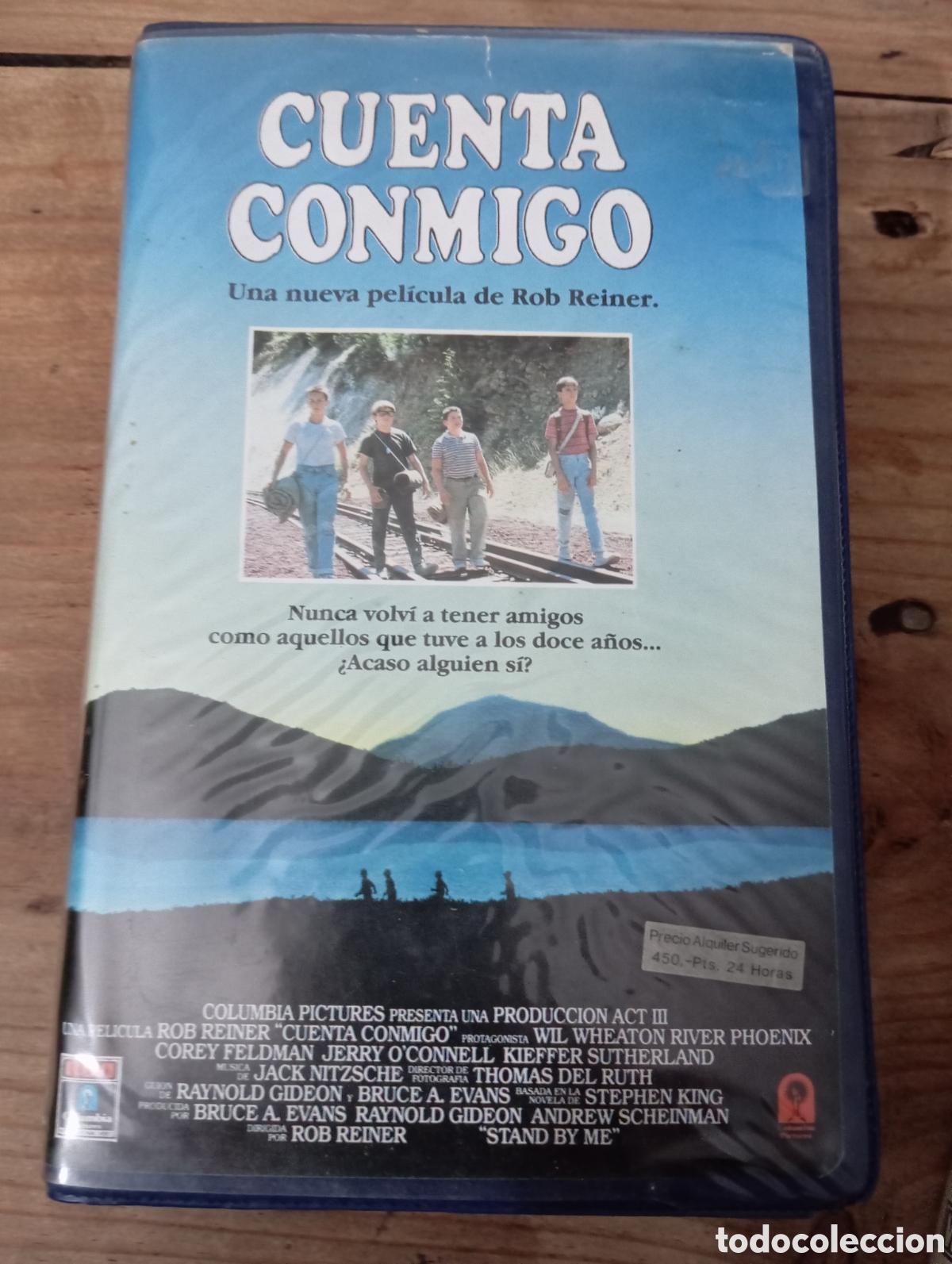 Cine: CUENTA CONMIGO , 1988 / VHS EDICI&Oacute;N VIDEOCLUB