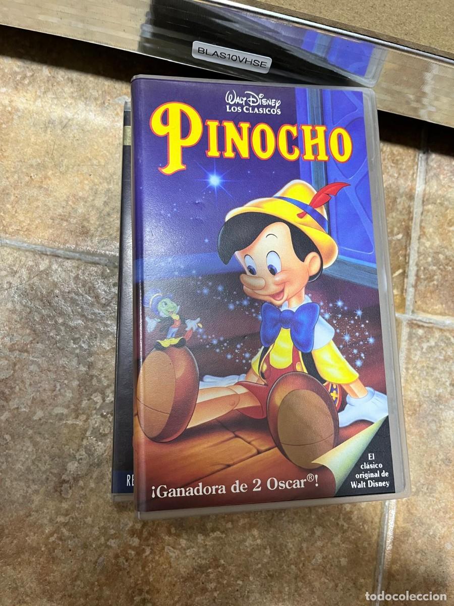Cine: BLAS10VHSE PINOCHO &ndash; Walt Disney Los Cl&aacute;sicos &ndash; Buena Vista Home Entertainment vhs