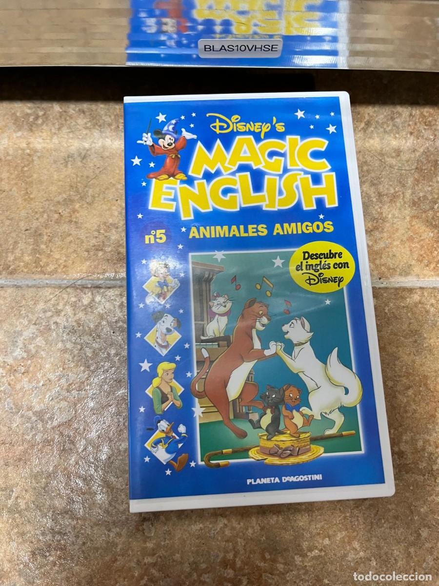 Cine: BLAS10VHSE DISNEY'S MAGIC ENGLISH N&ordm; 5 ANIMALES AMIGOS &ndash; Planeta DeAgostini vhs