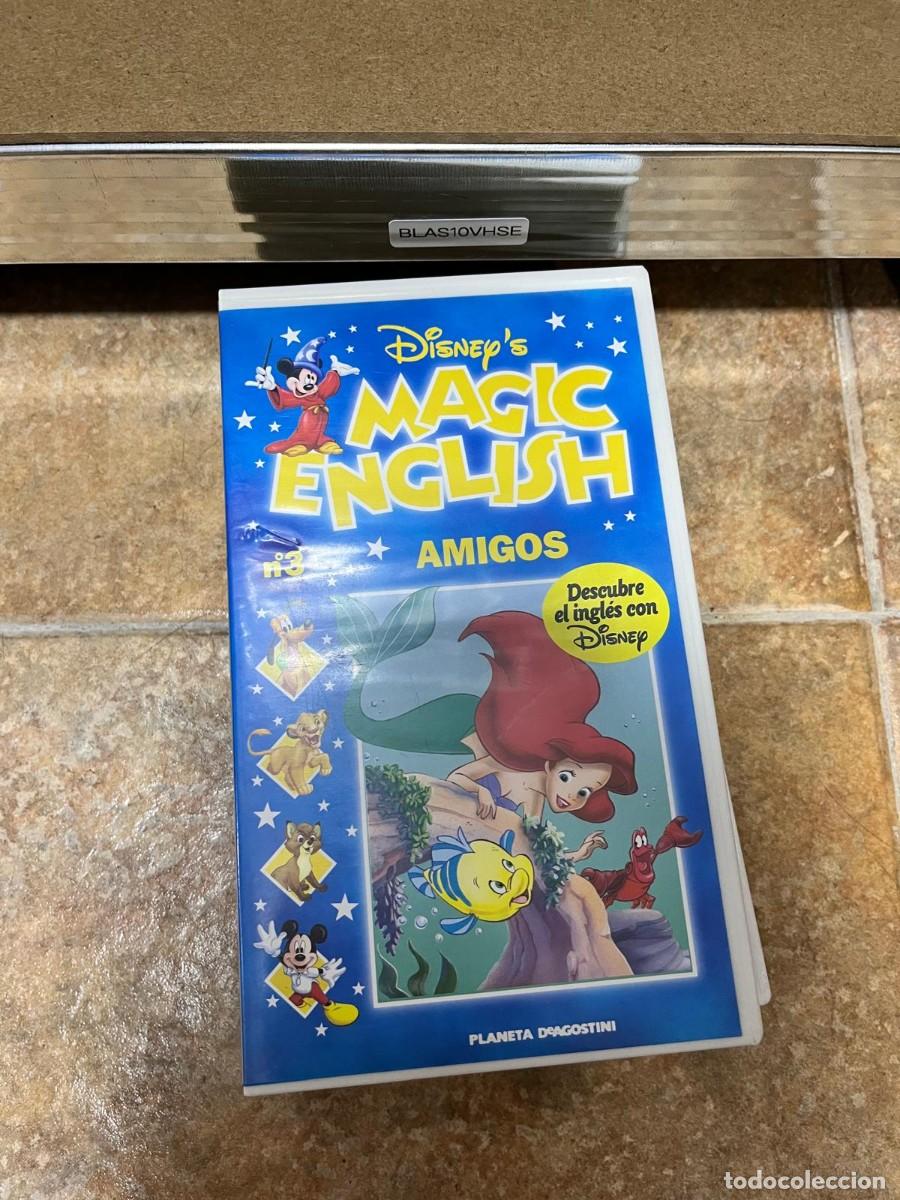 Cine: BLAS10VHSE DISNEY'S MAGIC ENGLISH N&ordm; 3 AMIGOS &ndash; Planeta DeAgostini vhs
