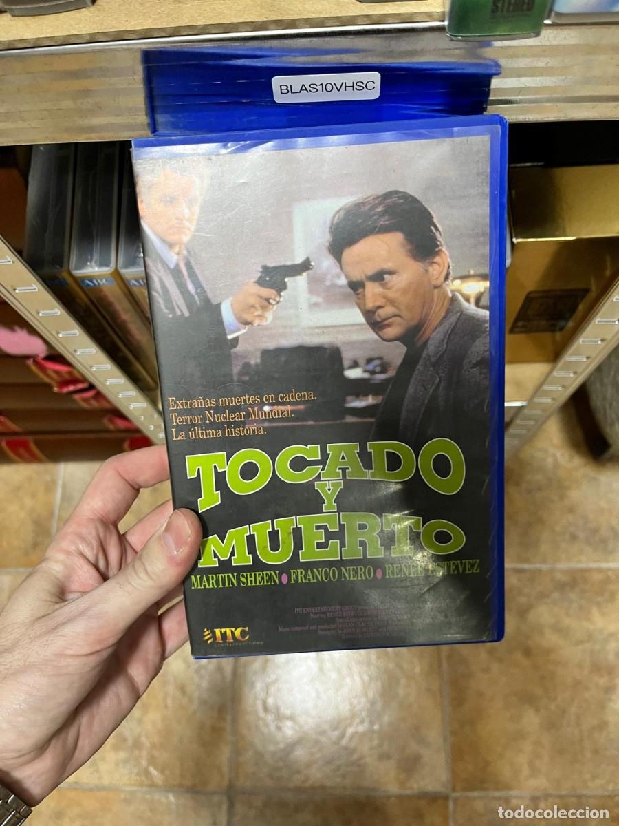 Cine: BLAS10VHSC &ndash; Tocado y muerto &ndash; Martin Sheen, Franco Nero y Ren&eacute;e Estevez &ndash; ITC. vhs