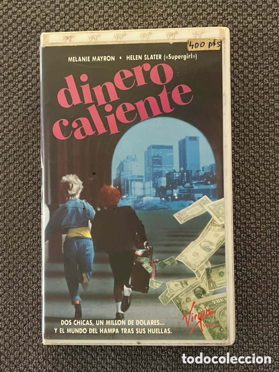 Cine: DINERO CALIENTE.. t&iacute;tulo original: Sticky Fingers. Pel&iacute;cula VHS 1989