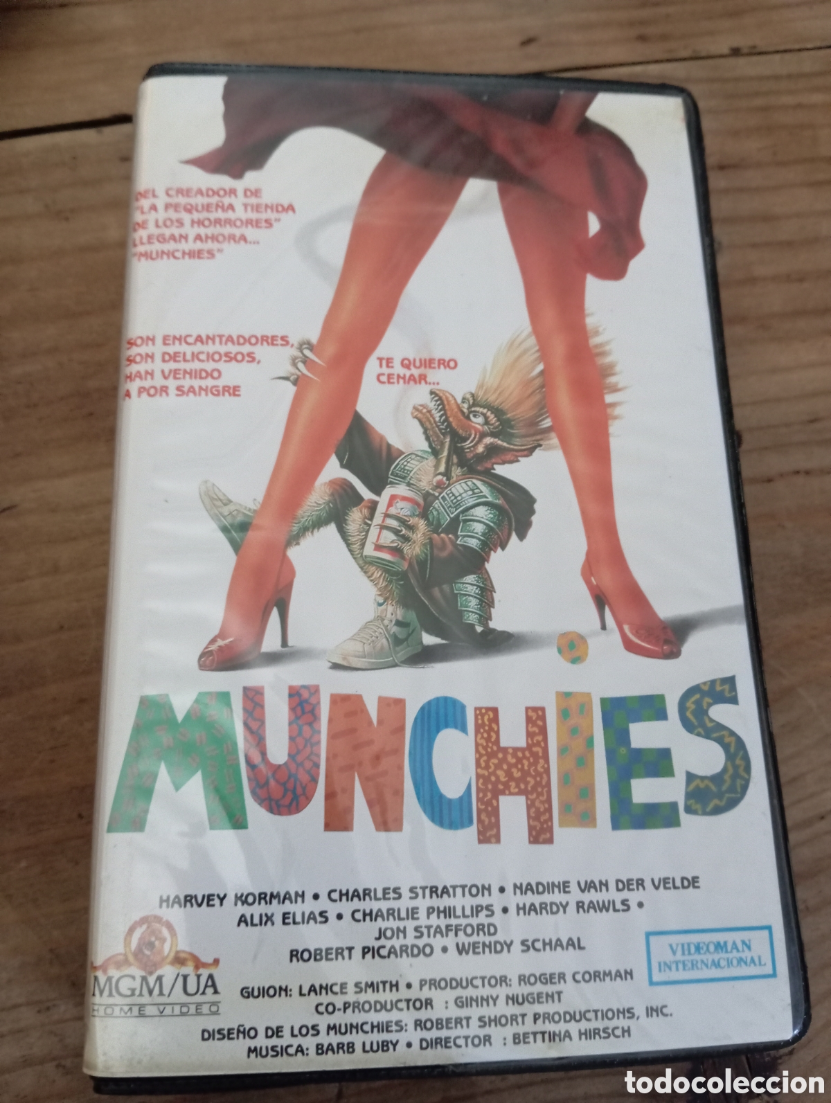 Cine: MUNCHIES , 1988 / VHS EDICI&Oacute;N VIDEOCLUB.