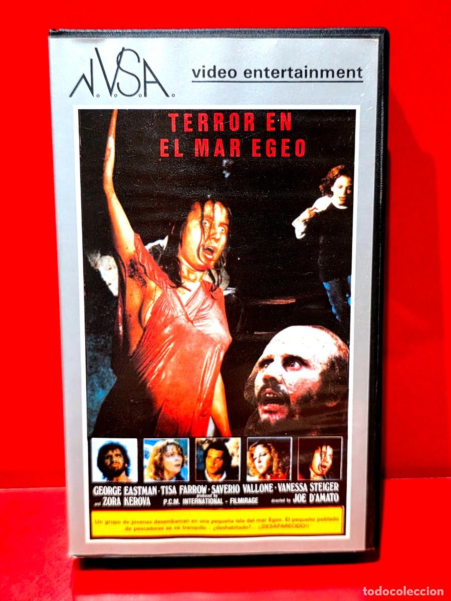 Cine: GOMIA, TERROR EN EL MAR EGEO (1980) - Antropophagus. RAREZA TERROR!