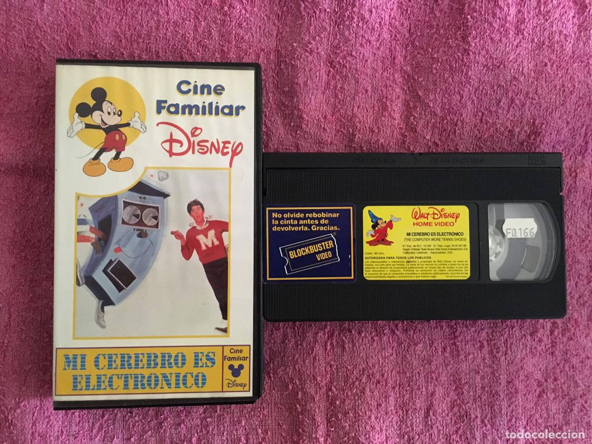 Cine: MI CEREBRO ES ELECTR&Oacute;NICO (1969) VHS DISNEY COMEDIA KURT RUSSELL CESAR ROMERO JOE FLYNN