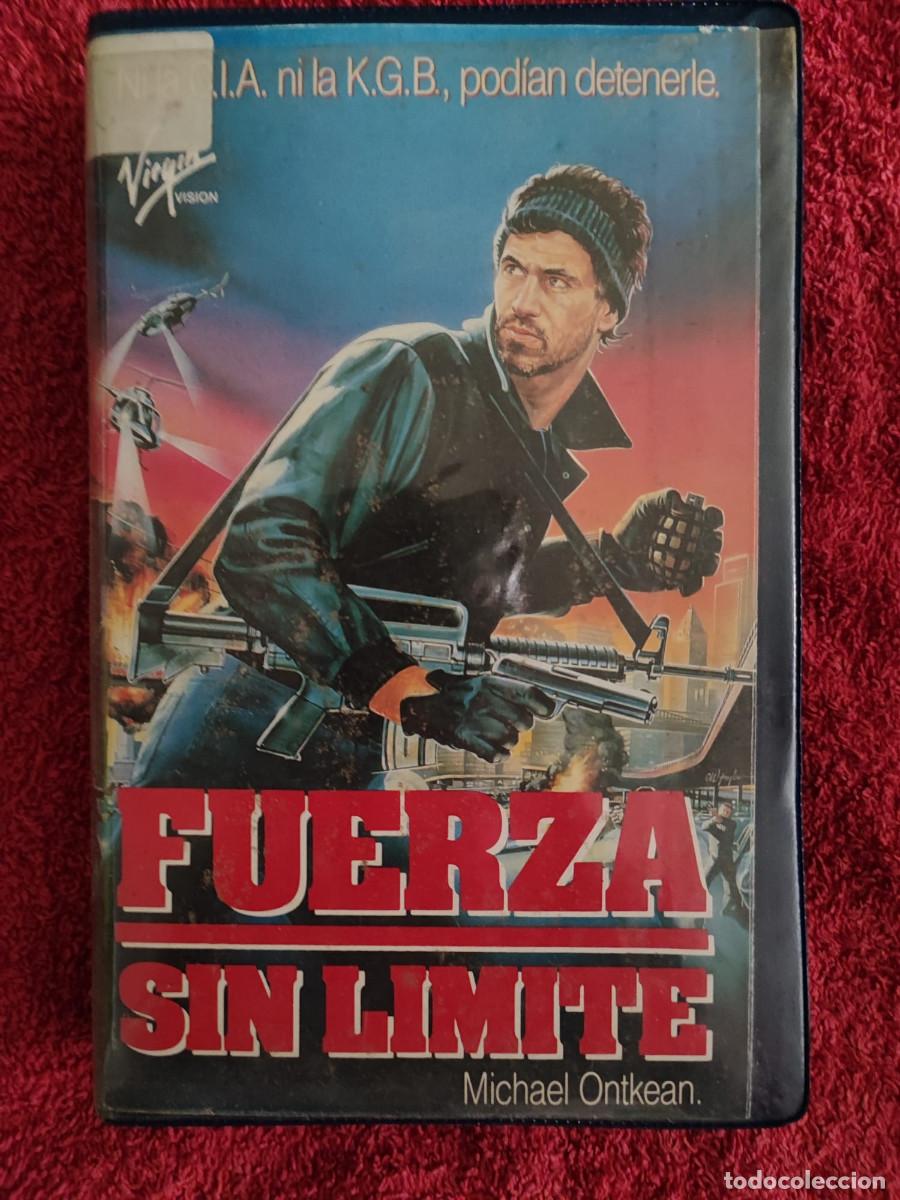 Cine: FUERZA SIN L&Iacute;MITE (1987) VHS ACCI&Oacute;N MICHAEL ONTKEAN CATHERINE BACH