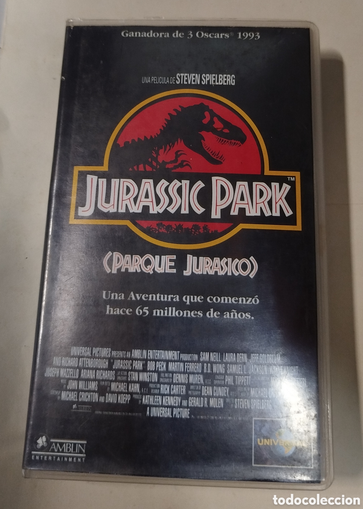 Cine: Jurassic Park ( Parque Jur&aacute;sico). VHS