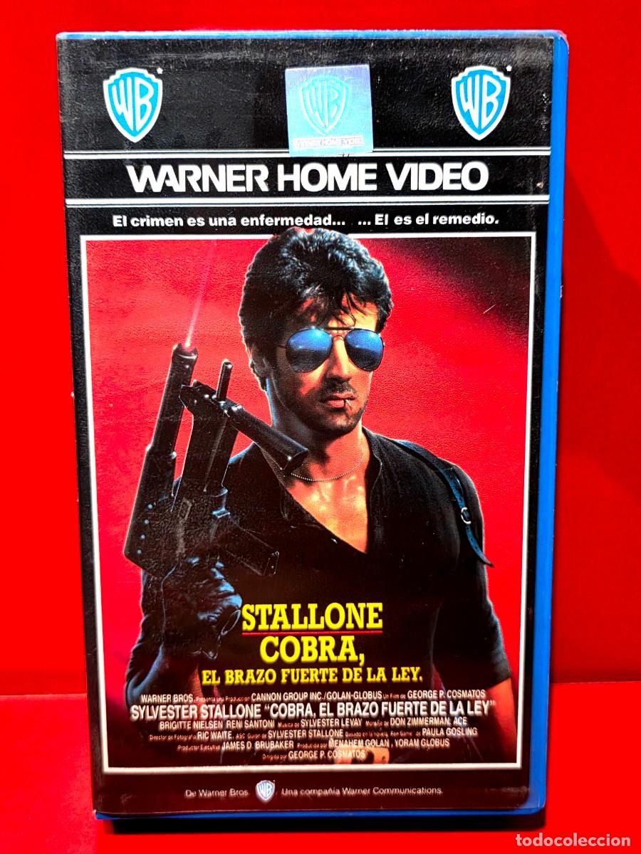 Cine: COBRA, EL BRAZO FUERTE DE LA LEY (1986) - George P. Cosmatos, Sylvester Stallone - 1&ordf; EDIC VIDEOCLUB