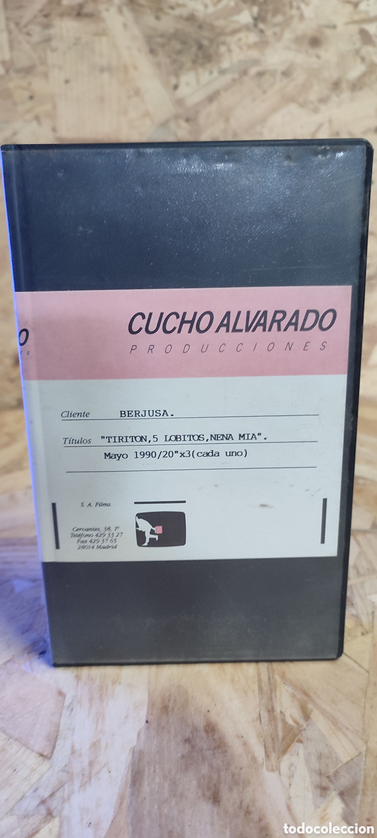 Cine: Espectacular VHS publicidad de Mu&ntilde;ecas Berjusa. Tiriton, 5 lobitos y Nena Mia. A&ntilde;os 90