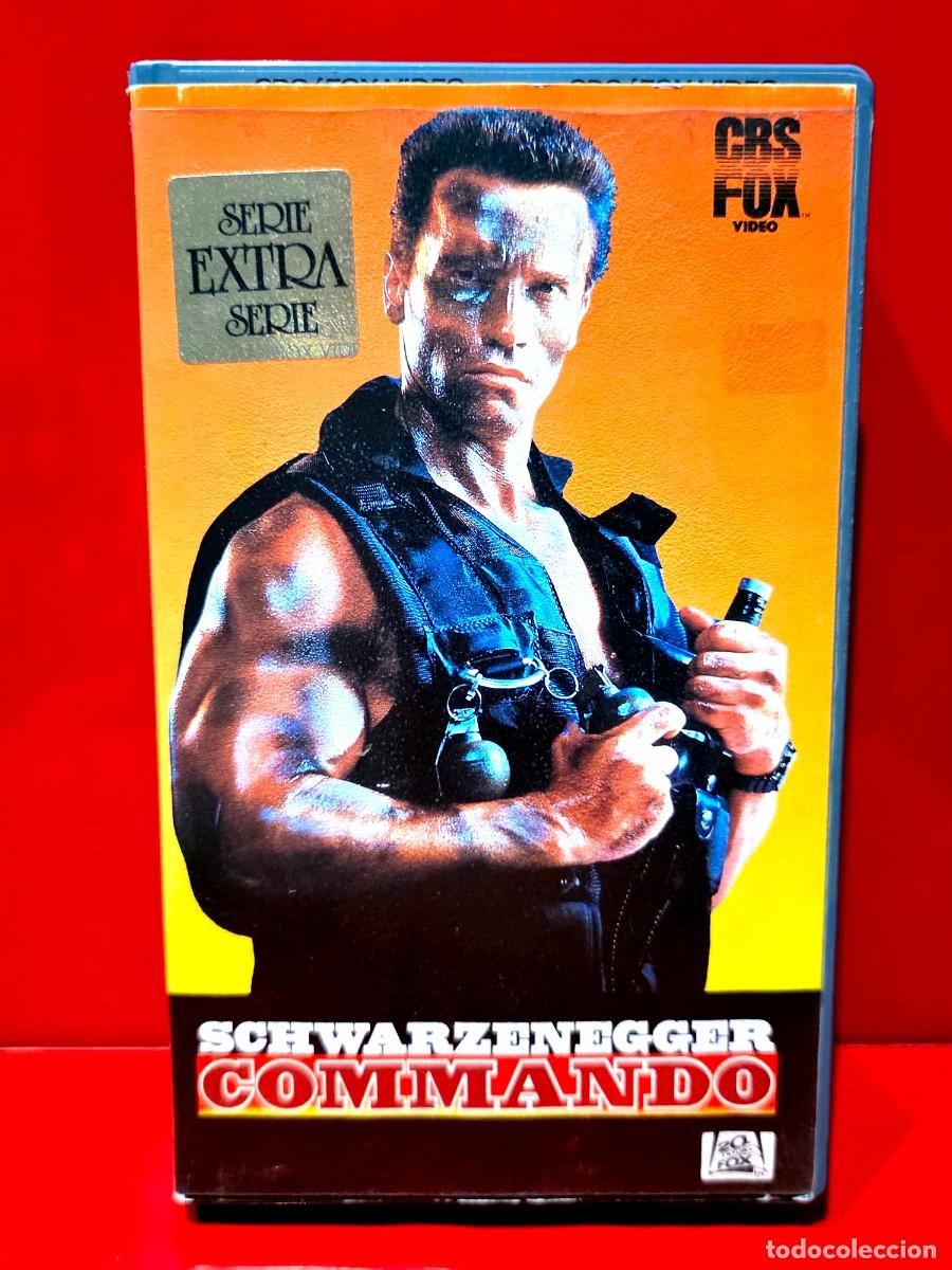 Cine: COMMANDO (1985) - ARNOLD SCHWARZENEGGER - 1&ordf; EDIC. CBS
