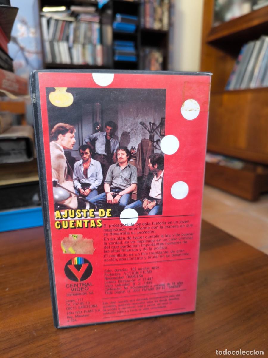 Cine: Ajuste De Cuentas VHS - Foto 2