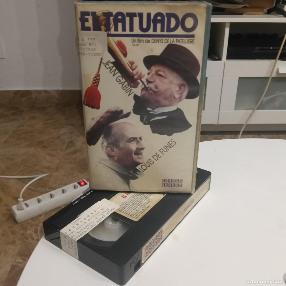 Cinema: EL TATUADO - DENYS DE LA PATELLIERE - JEAN GABIN, LOUIS DE FUNES - RV