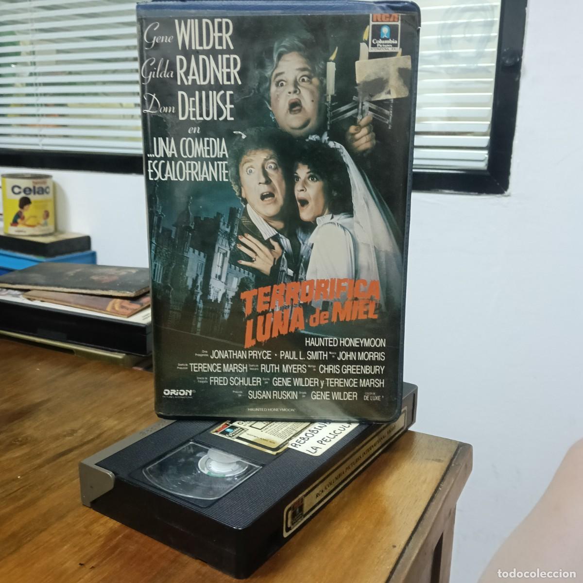Cine: TERRORIFICA LUNA DE MIEL - GENE WILDER - GILDA RADNER, DOM DELUISE, JONATHAN PRYCE - RCA