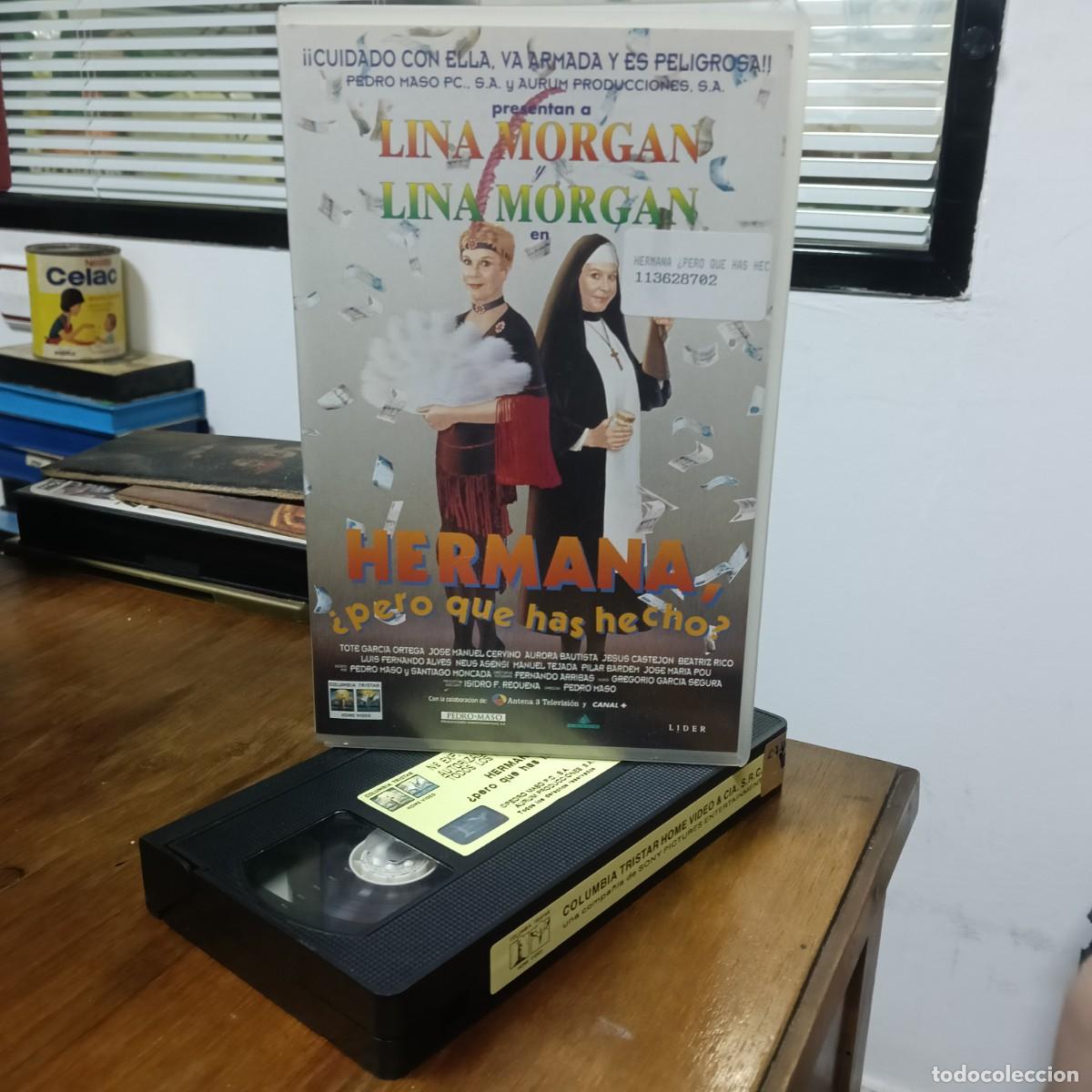 Cine: HERMANA PERO QUE HAS HECHO - PEDRO MASO - LINA MORGAN, JESUS CASTEJON - COLUMBIA