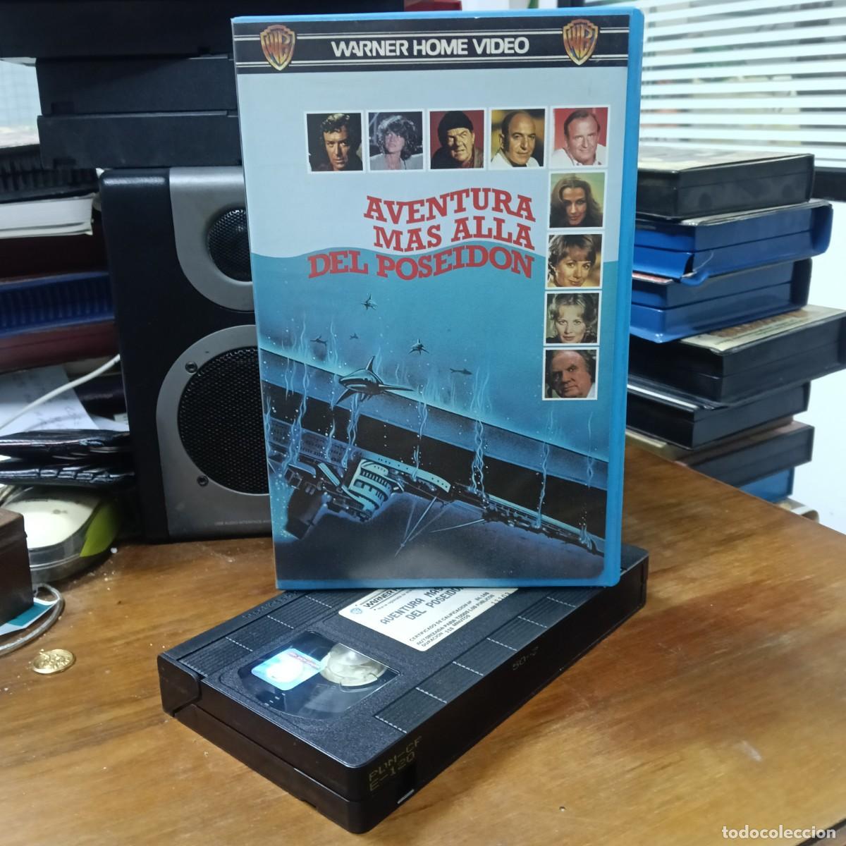 Cine: AVENTURA MAS ALLA DEL POSEIDON - IRWIN ALLEN - MICHAEL CAINE, SALLY FIELD - WARNER 1989