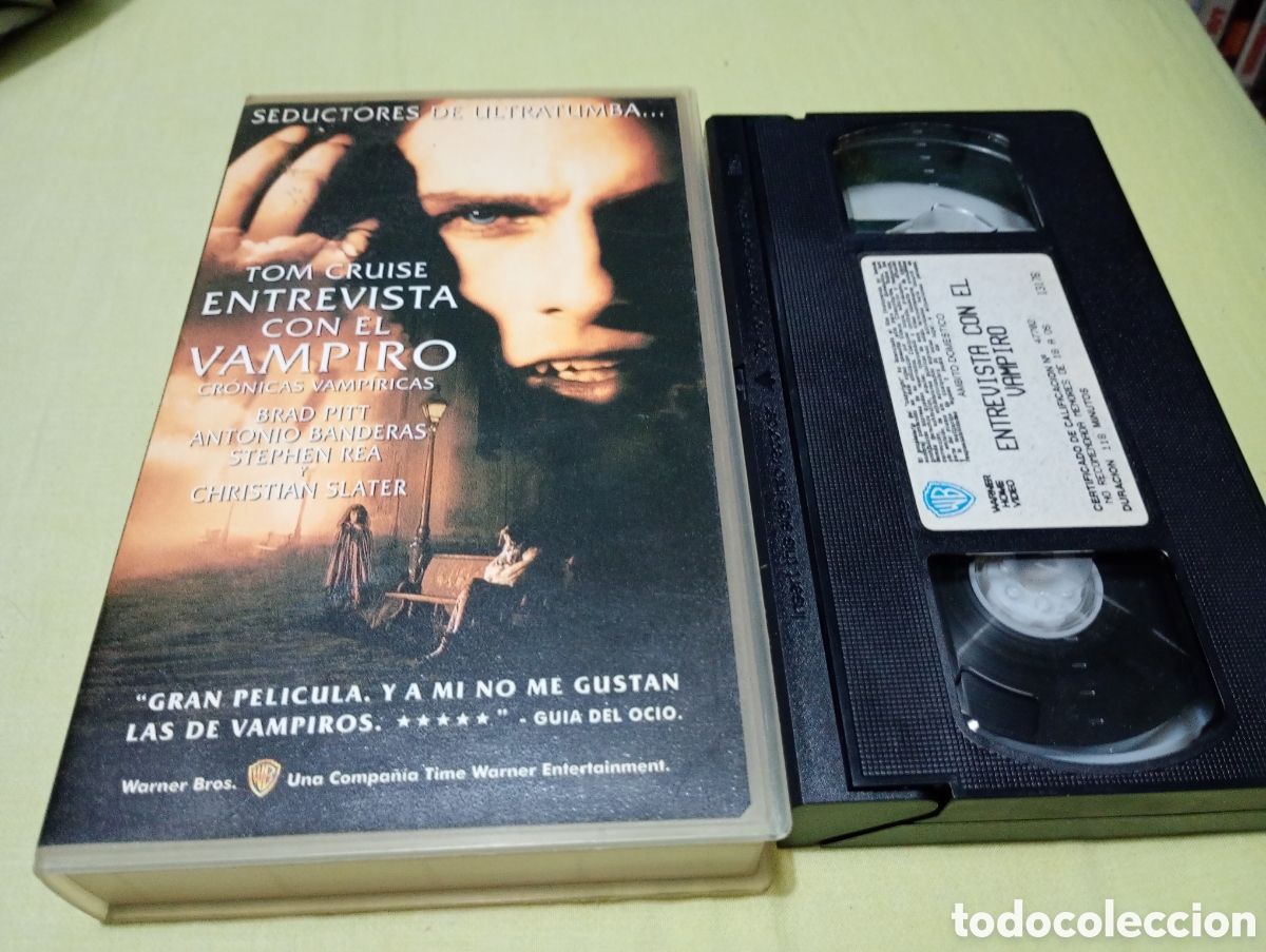 Cine: Entrevista con el vampiro vhs