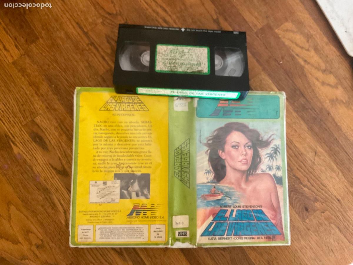 Cine: EL LAGO DE LAS V&Iacute;RGENES - JES&Uacute;S / JESS FRANCO - VHS - MUY DIF&Iacute;CIL