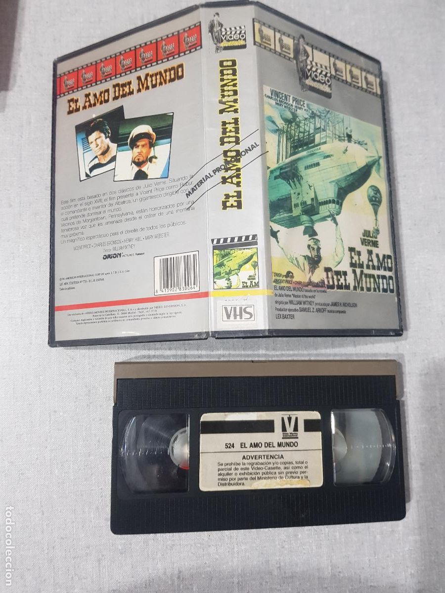 Cine: PELICULA VHS EL AMO DEL MUNDO