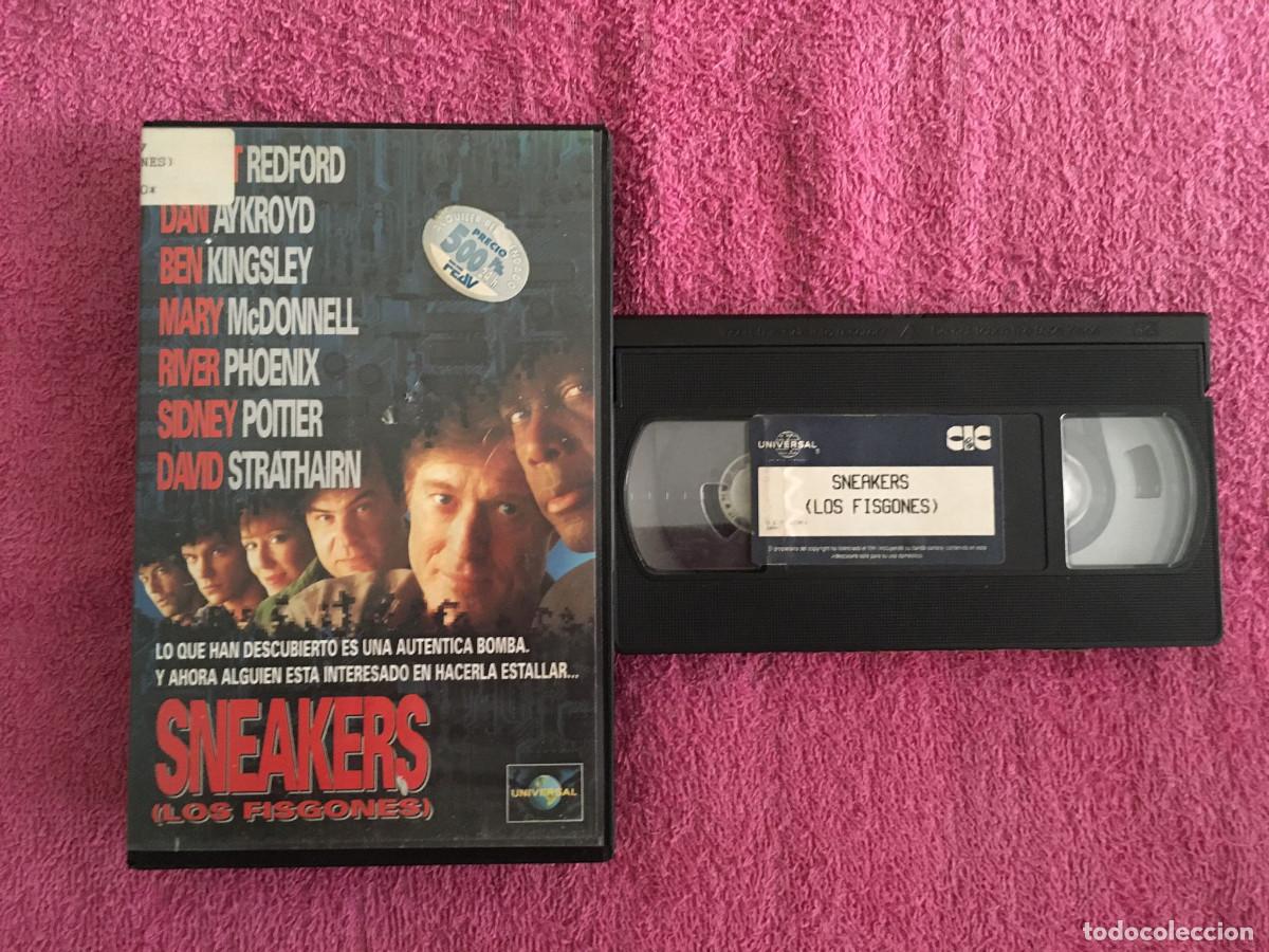 Cine: SNEAKERS LOS FISGONES (1992) VHS ROBERT REDFORD SIDNEY POITIER RIVER PHOENIX DAN AYKROYD