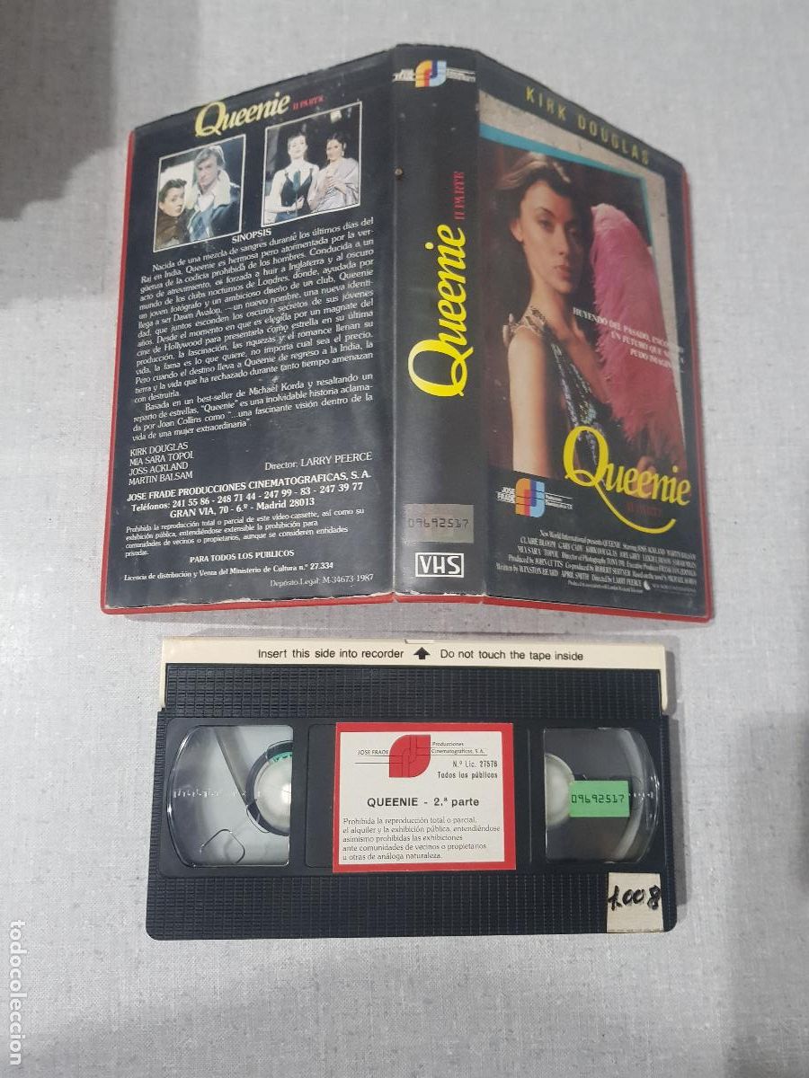 Cine: PELICULA VHS QUEENIE PARTE II