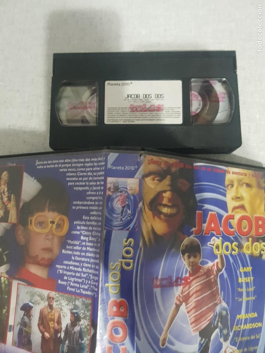Cine: PELICULA VHS JACOB DOS DOS