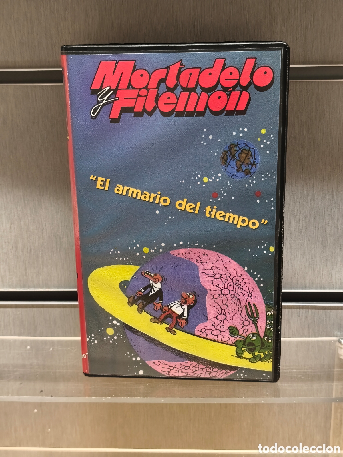 Cine: VHS Mortadelo y Filem&oacute;n &rdquo;El armario del tiempo&rdquo;