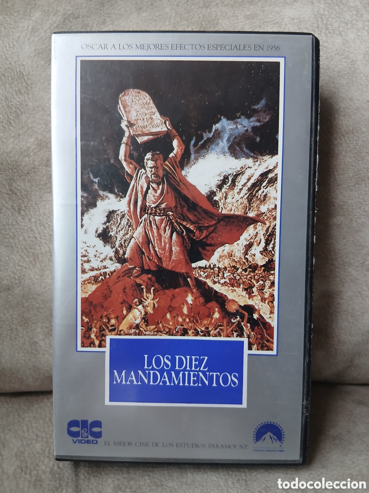 Cine: VHS Los Diez Mandamientos -Charlton Heston-