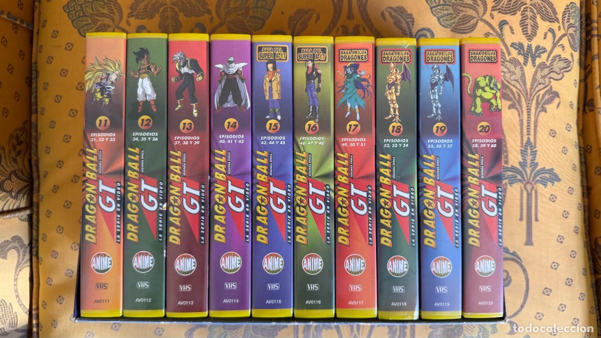 Cine: Colecci&oacute;n completa (1-21) VHS - Dragon Ball GT Segunda &Eacute;poca