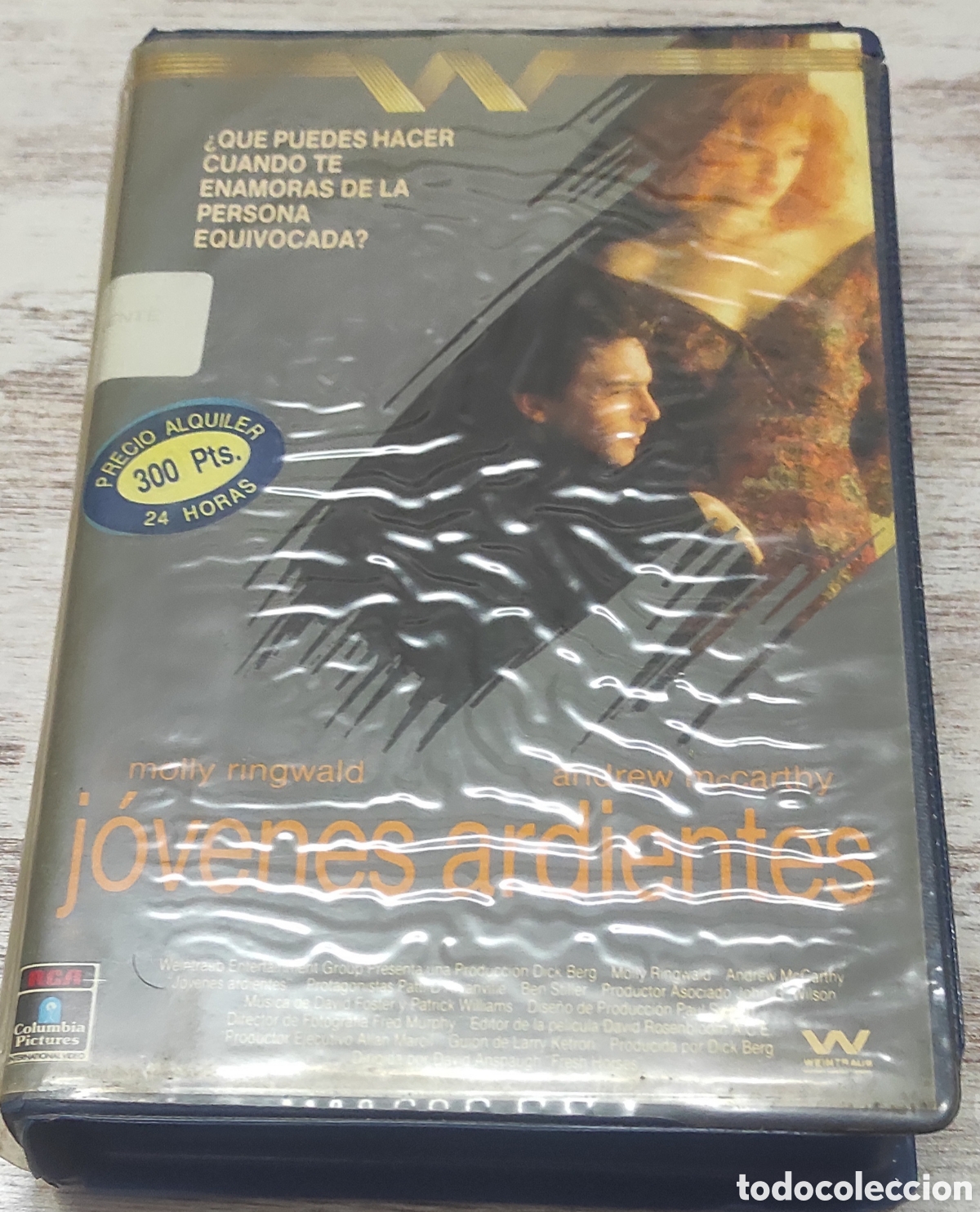Cine: J&oacute;venes ardientes - Molly Ringwald - Andrew Mccarthy