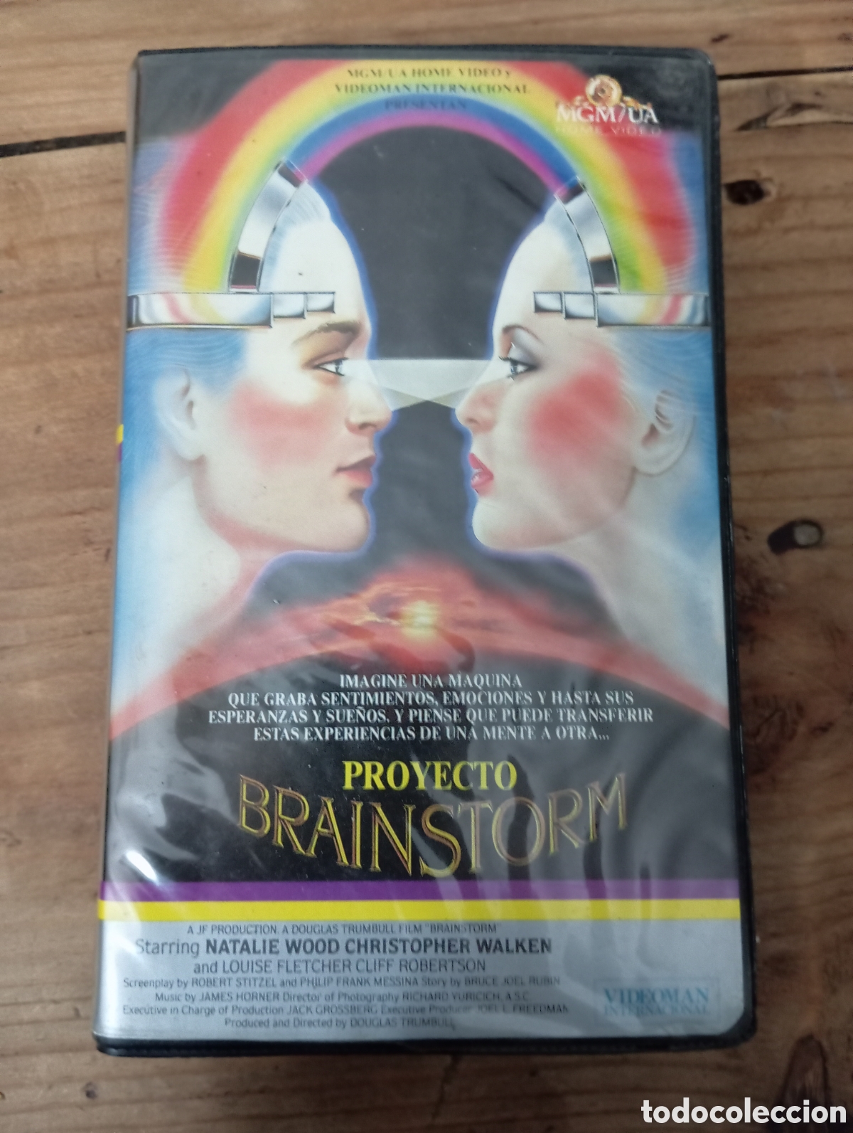 Cine: PROYECTO BRAINSTORM , 1984 / VHS EDICI&Oacute;N VIDEOCLUB.