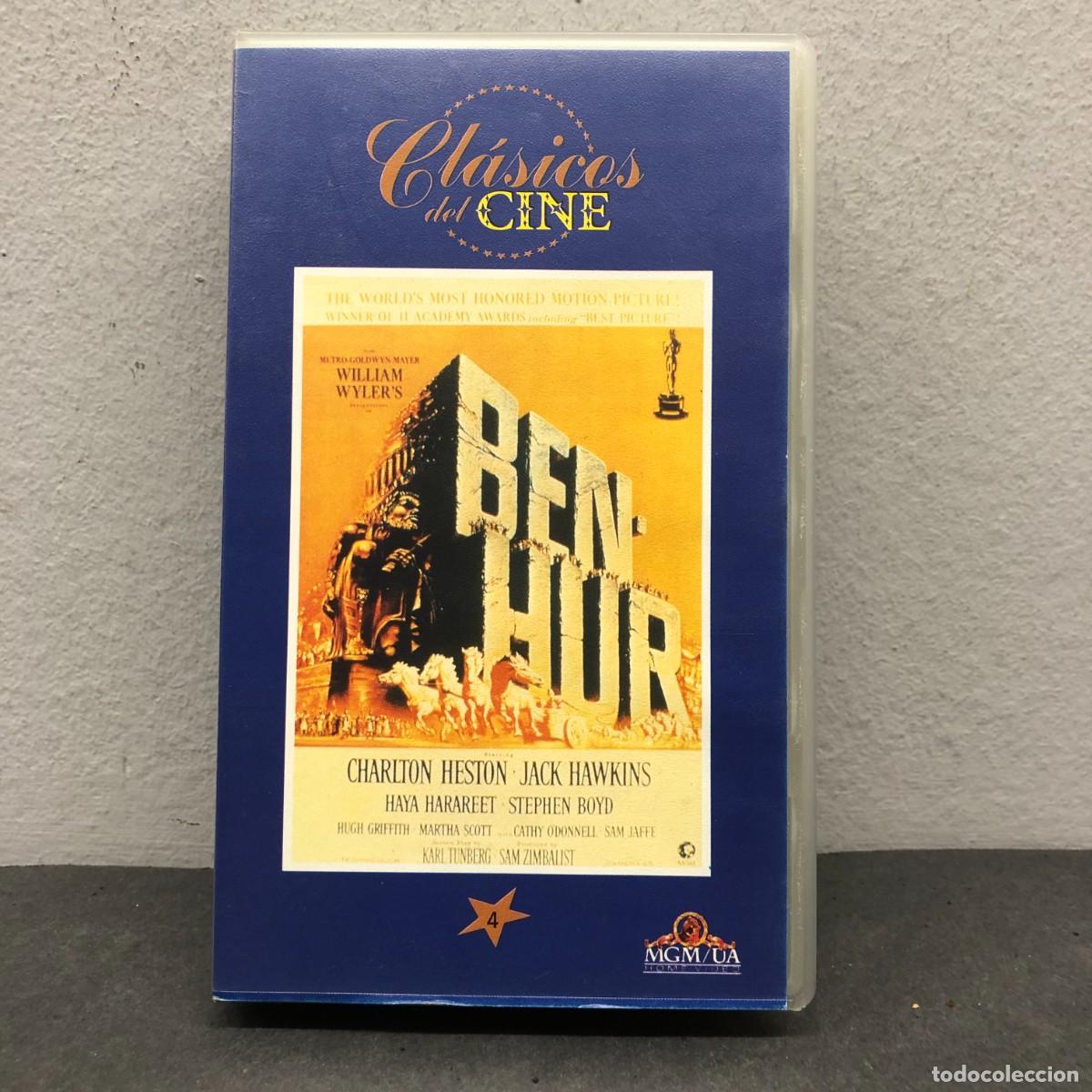 Cine: BEN-HUR - CHARLTON HESTON - CL&Aacute;SICOS DEL CINE - VHS - PEL&Iacute;CULA - CINE / 1415