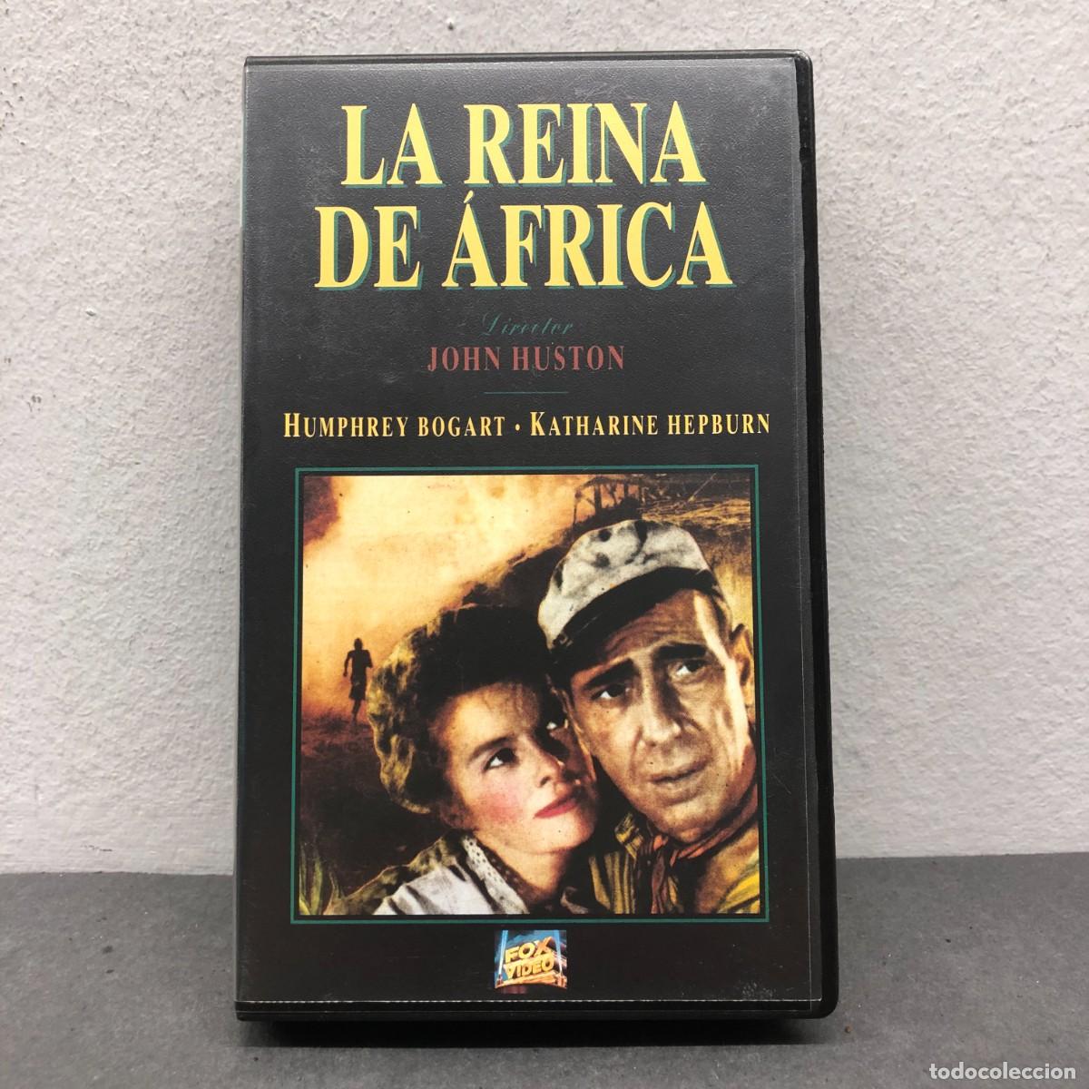 Cine: LA REINA DE AFRICA - JOHN HUSTON - HUMPHREY BOGART - VHS - PEL&Iacute;CULA - CINE / 1419