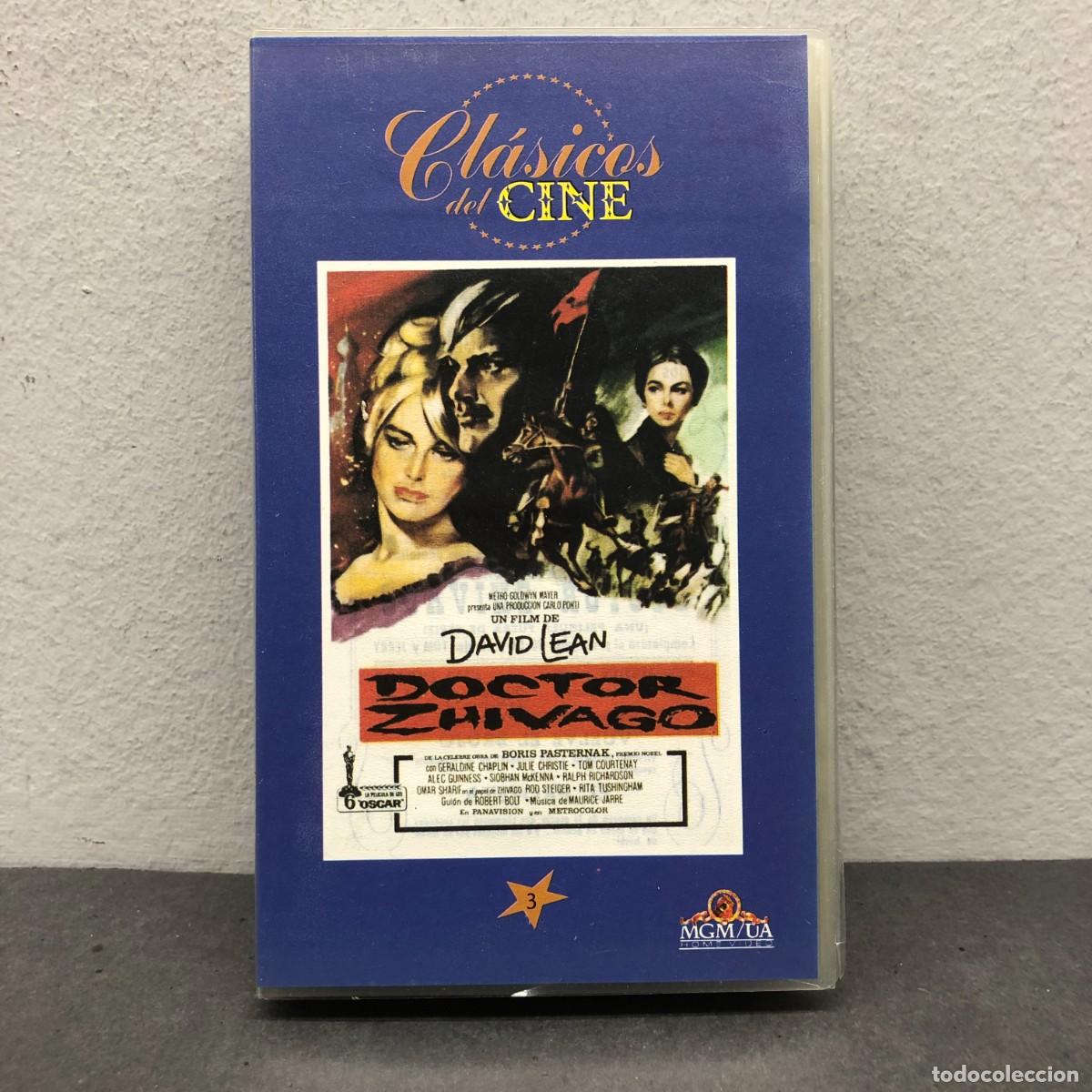 Cine: DOCTOR ZUIVAGO - DAVID LEAN - CL&Aacute;SICOS DEL CINE - VHS - PEL&Iacute;CULA - CINE / 1421