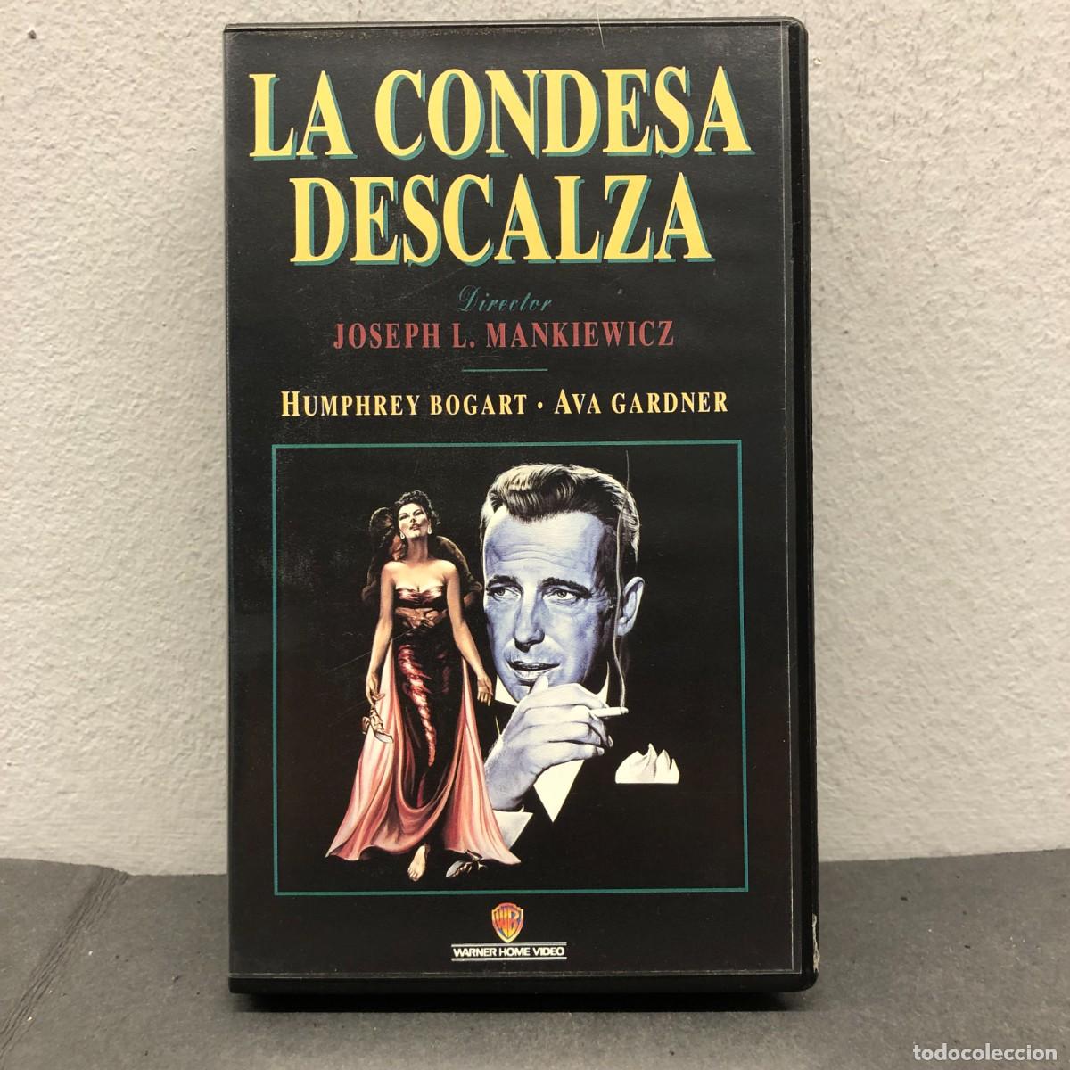 Cine: LA CONDESA DESCALZA - JOSEPH L. MANKIEWICZ - HUMPHREY BOGART - VHS - PEL&Iacute;CULA - CINE / 1425
