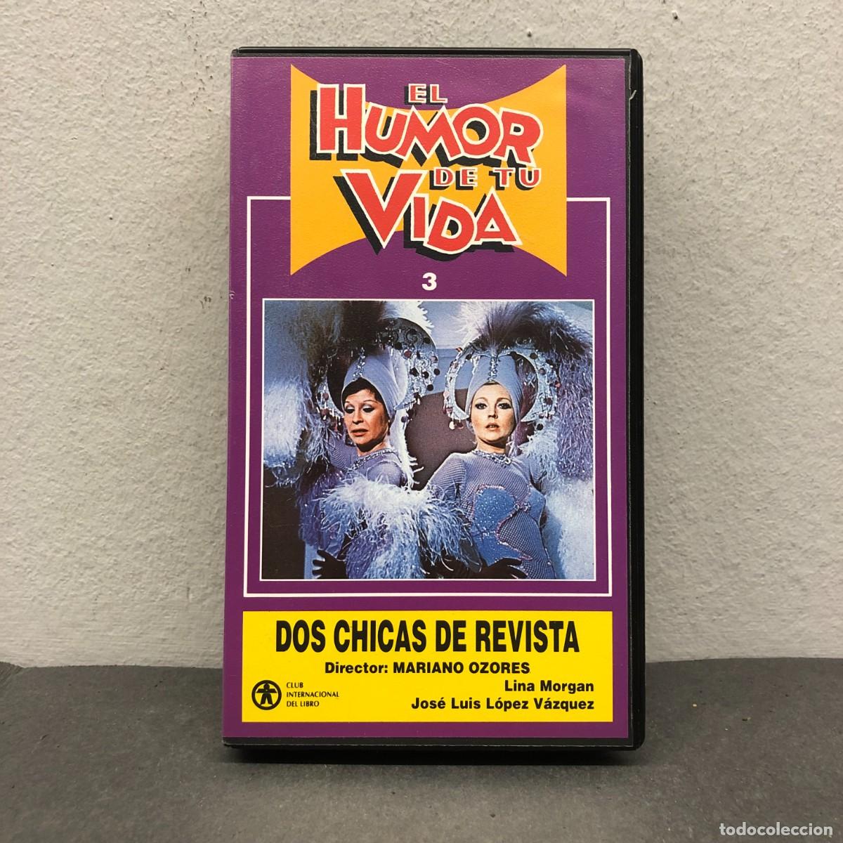 Cine: EL HUMOR DE TU VIDA - DOS CHICAS DE REVISTA - MARIANO OZORES - VHS - PEL&Iacute;CULA - CINE / 1428