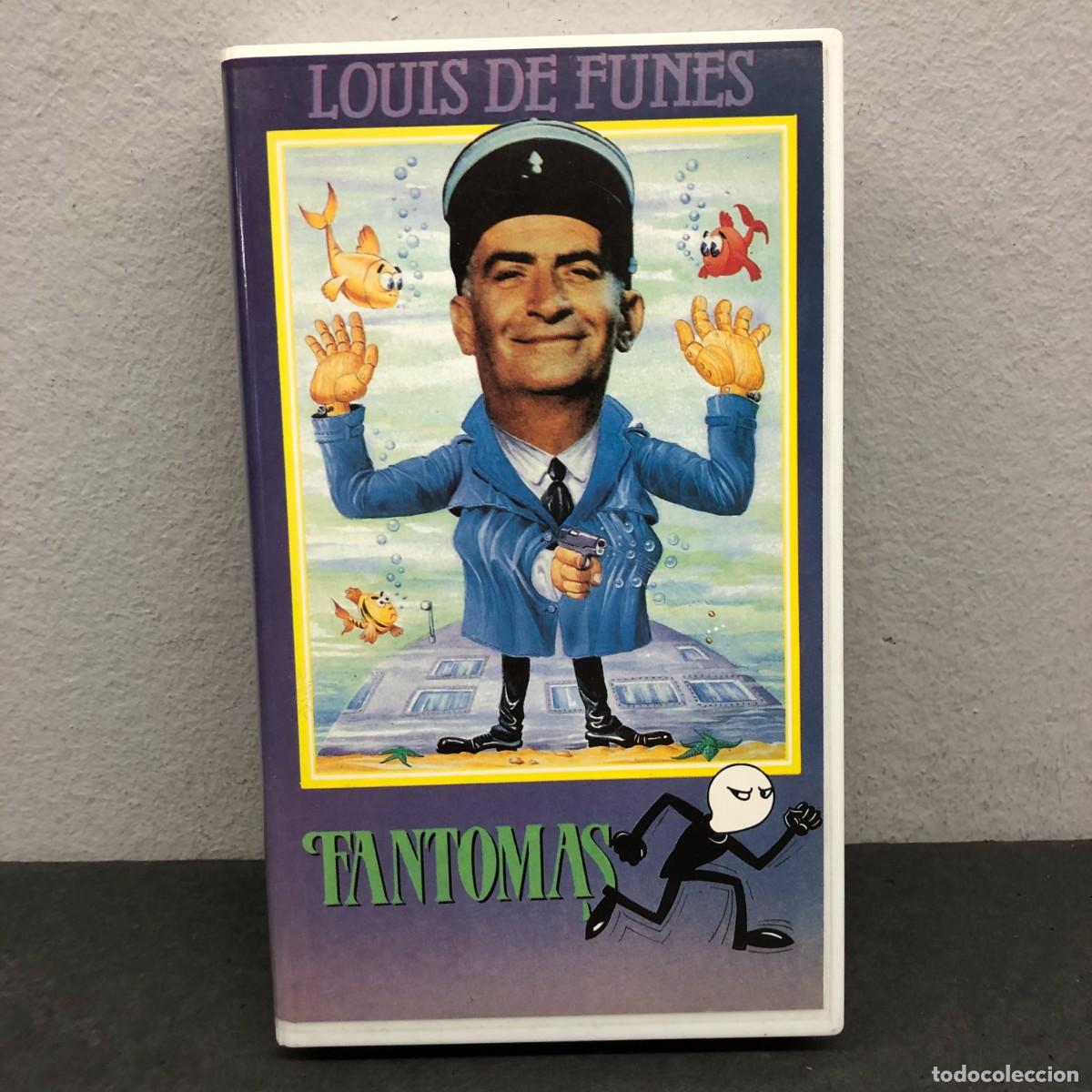 Cine: LOUIS DE FUNES - FANTOMAS - LANKASTER - VHS - PEL&Iacute;CULA - CINE / 1433