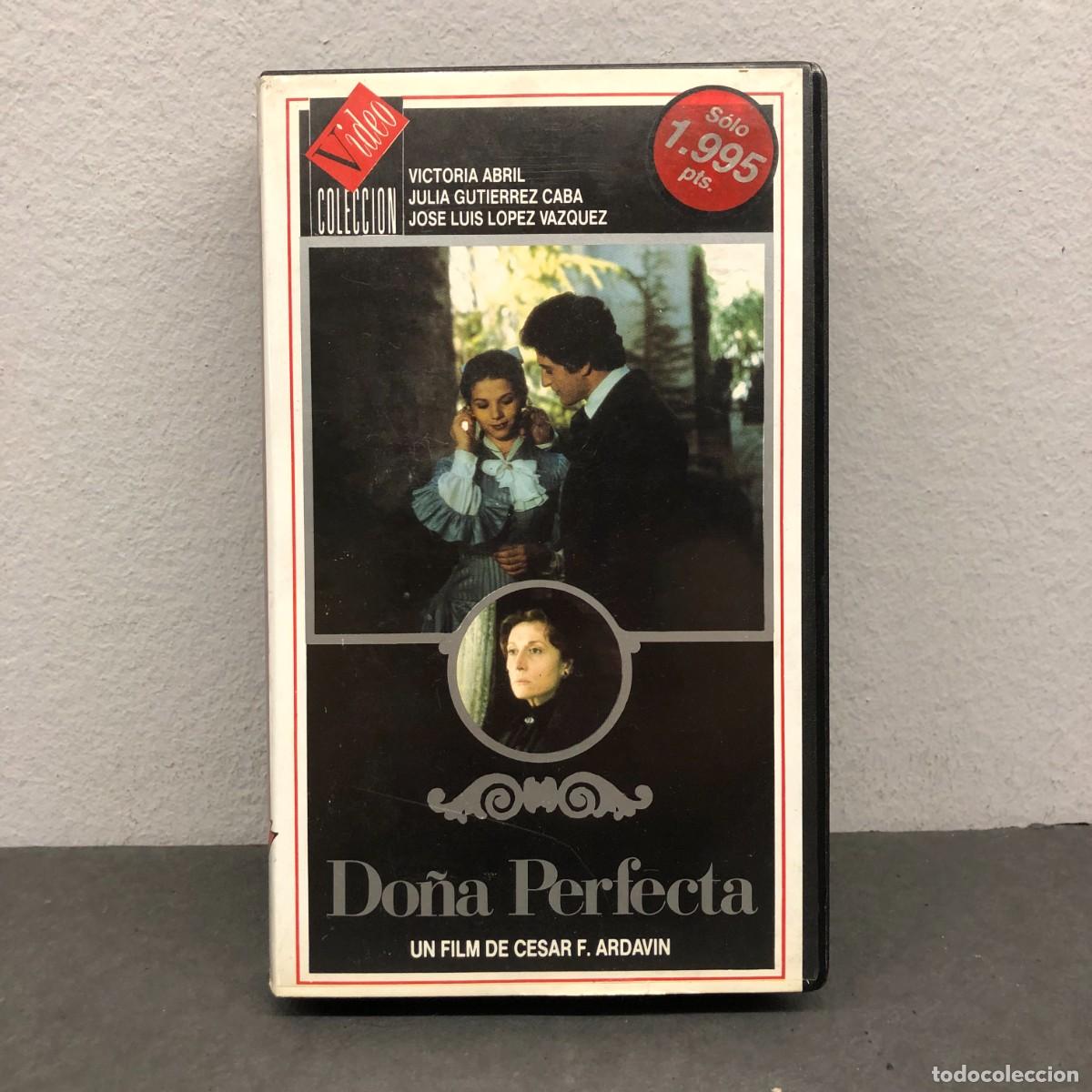 Cine: DO&Ntilde;A PERFECTA - VICTORIA ABRIL - JULIA GUTIERREZ CABA - CESAR ARDAVIN - VHS - PEL&Iacute;CULA - CINE / 1442