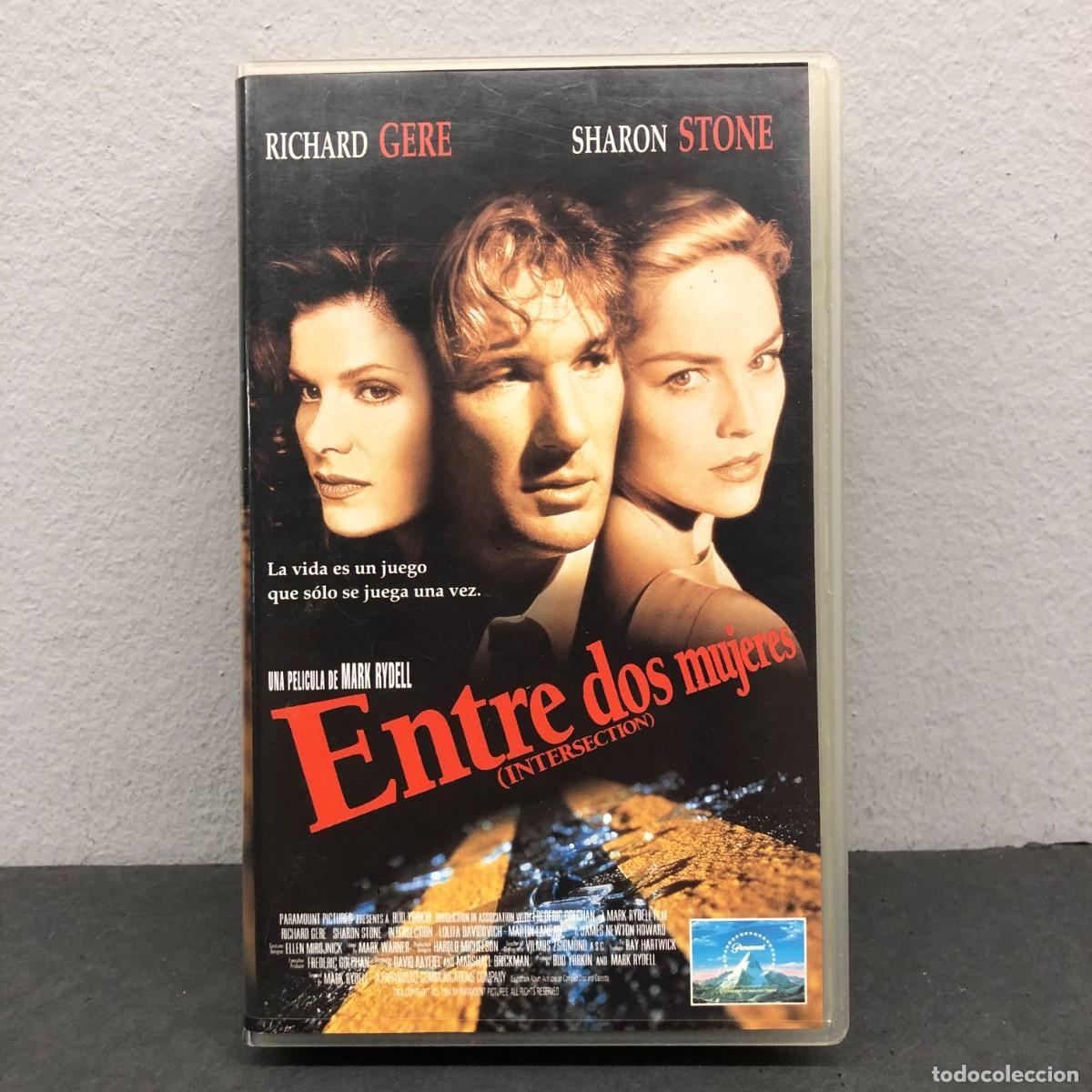 Cine: ENTRE DOS MUJERES - INTERSECTION - RICHARD GERE - SHARON STONE - VHS - PEL&Iacute;CULA - CINE / 1444