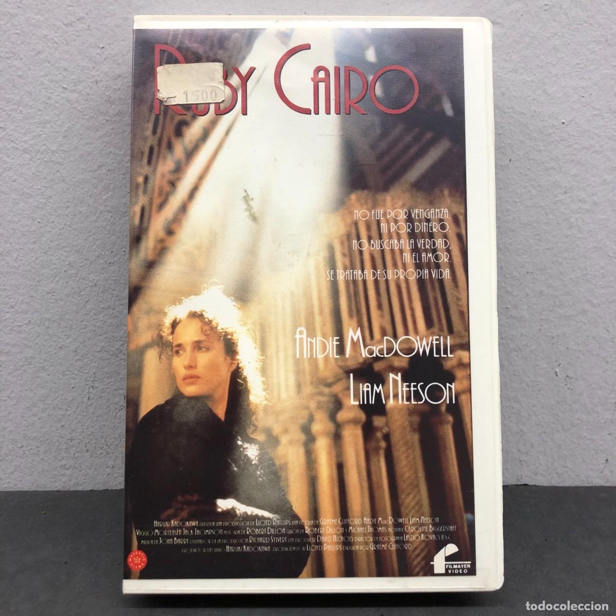 Cine: RUBY CAIRO - ANDIE MAC DOWELL - LIAM NEESON - VHS - PEL&Iacute;CULA - CINE / 1462